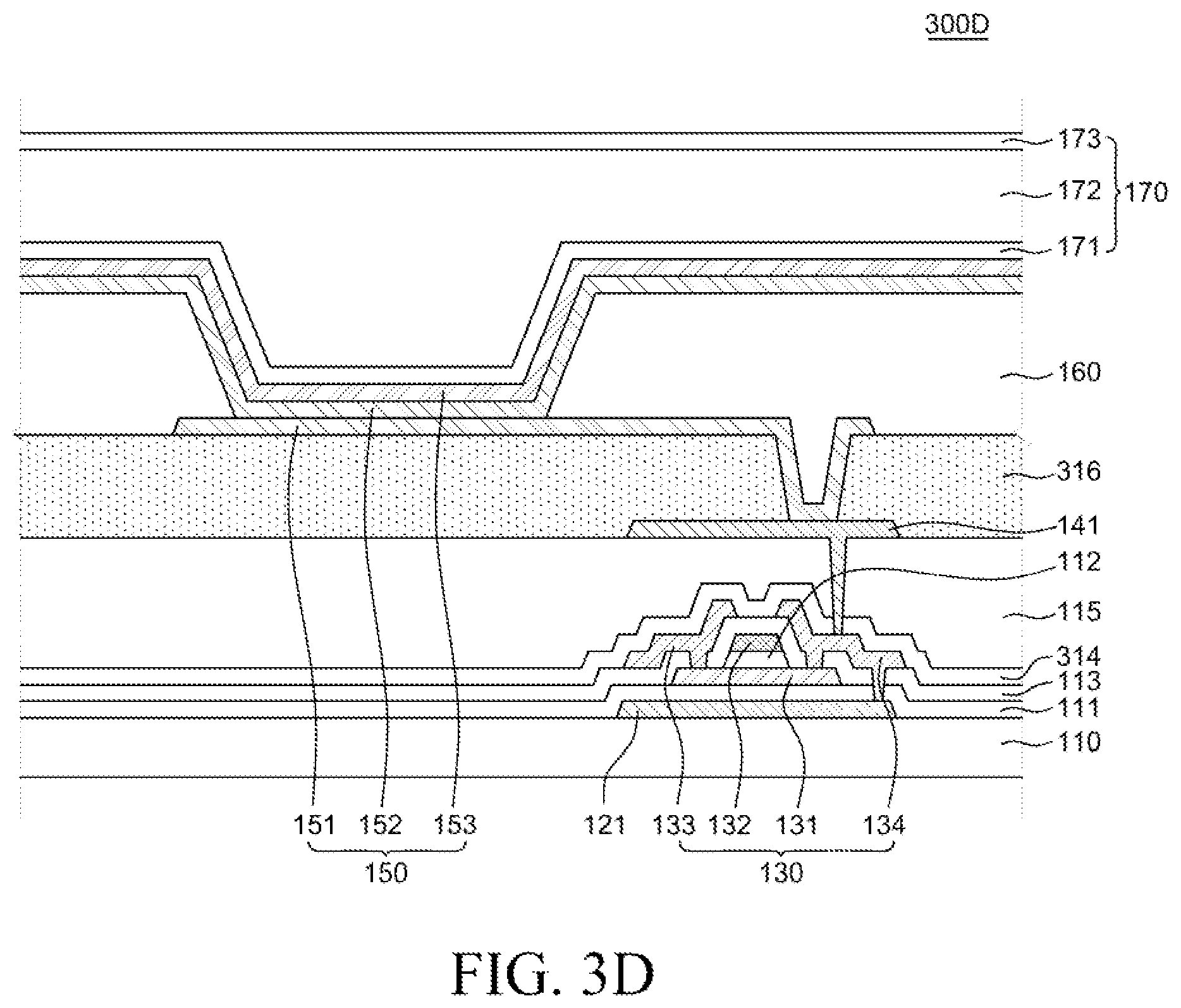 Patent US12433075 Figure 6 – Display device