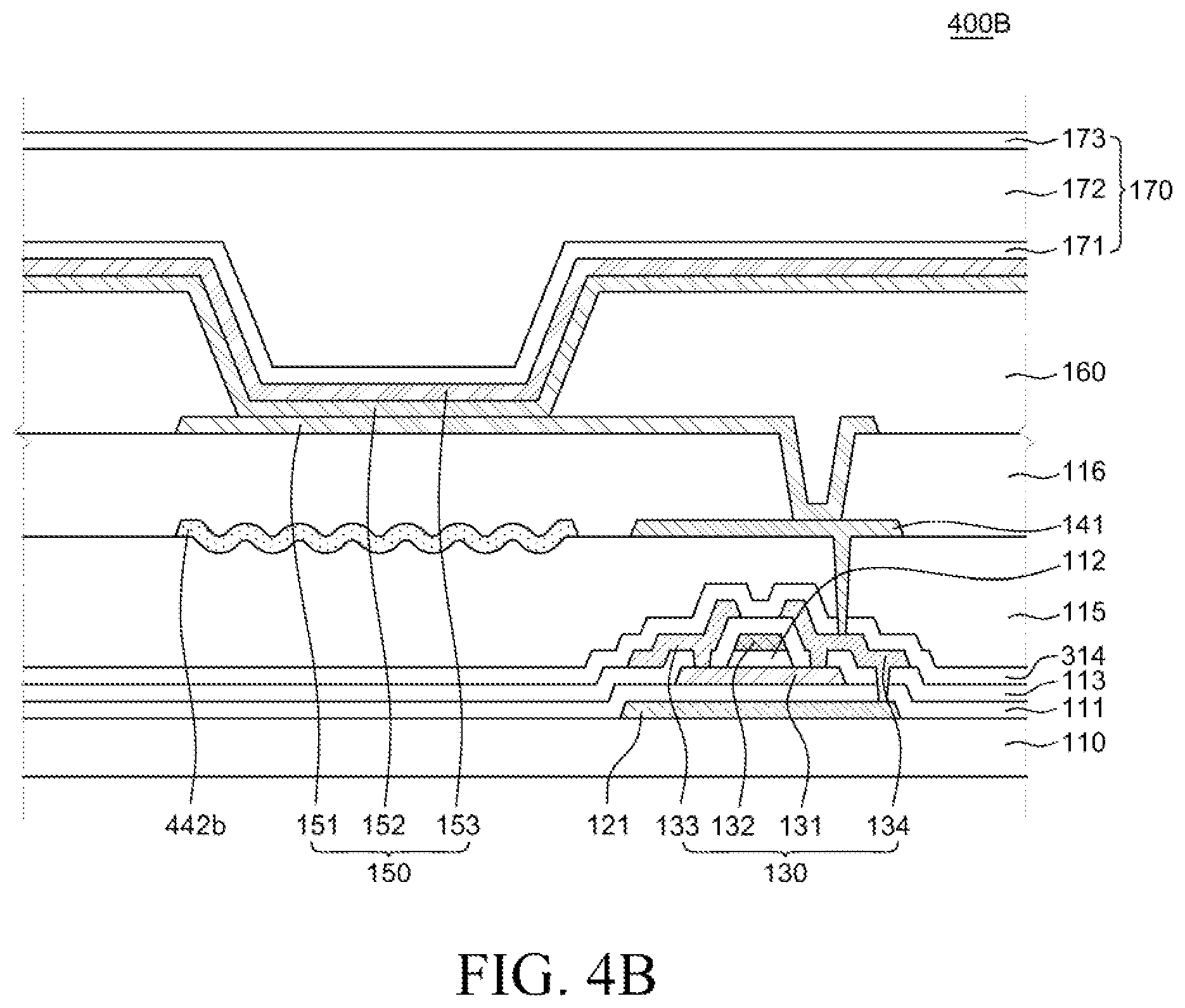Patent US12433075 Figure 8 – Display device