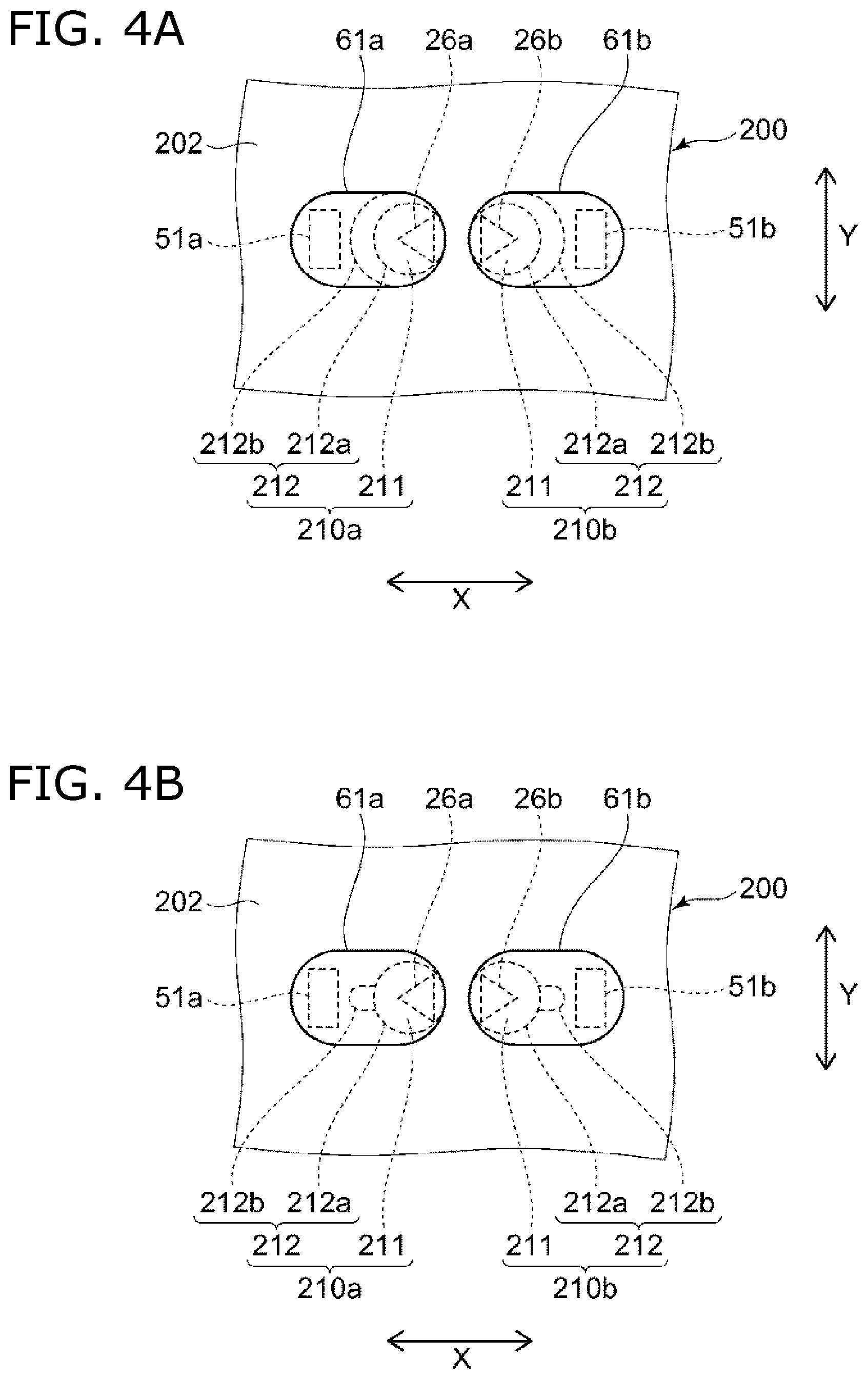 Patent US12433077 Figure 3 – Light-emitting device including support member with hole portion