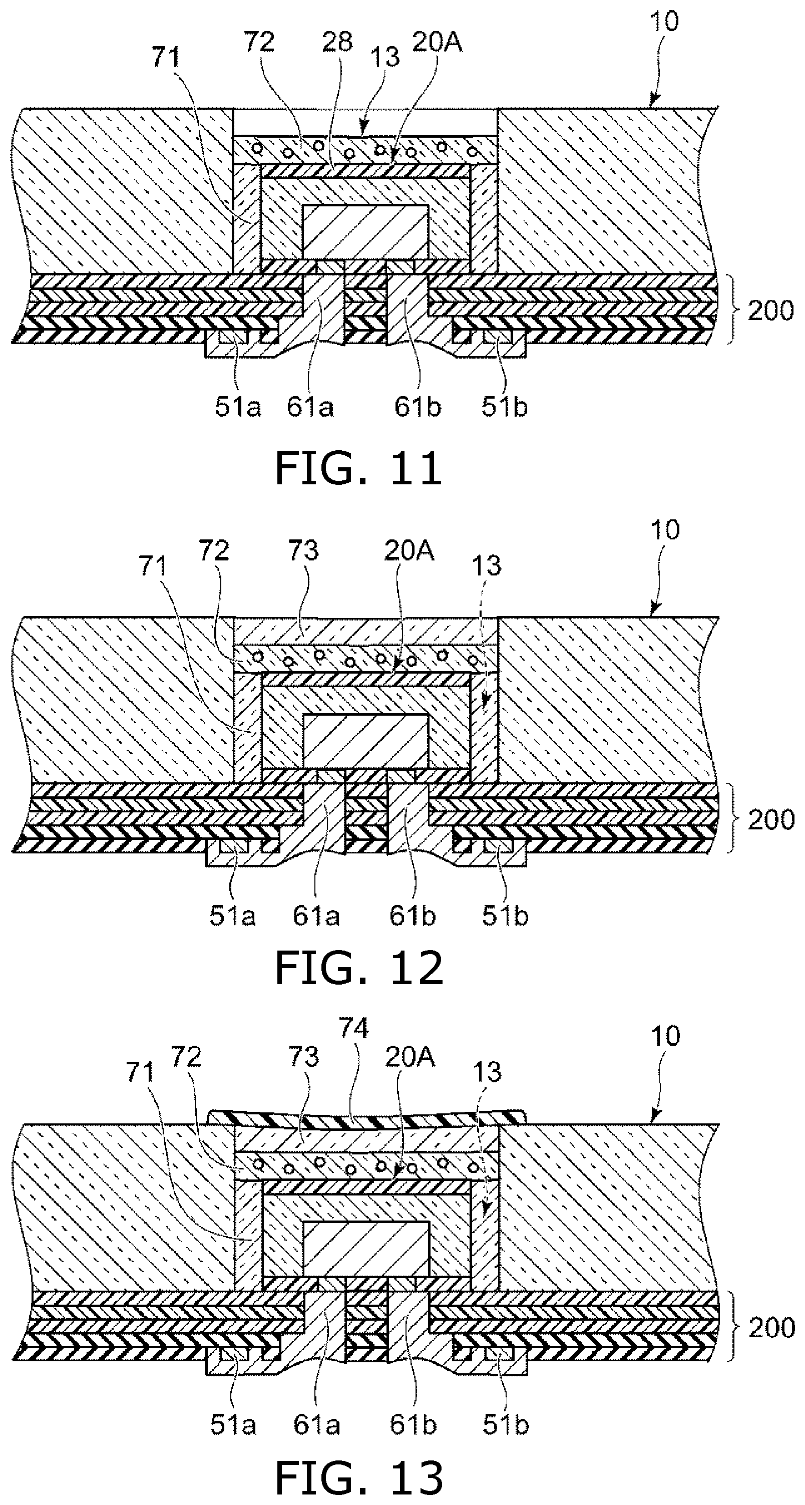Patent US12433077 Figure 9 – Light-emitting device including support member with hole portion