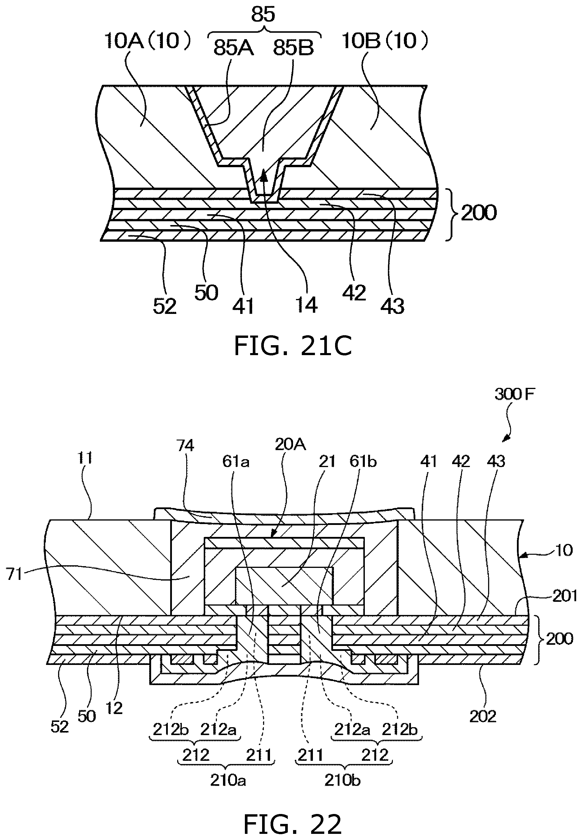 Patent US12433077 Figure 20 – Light-emitting device including support member with hole portion