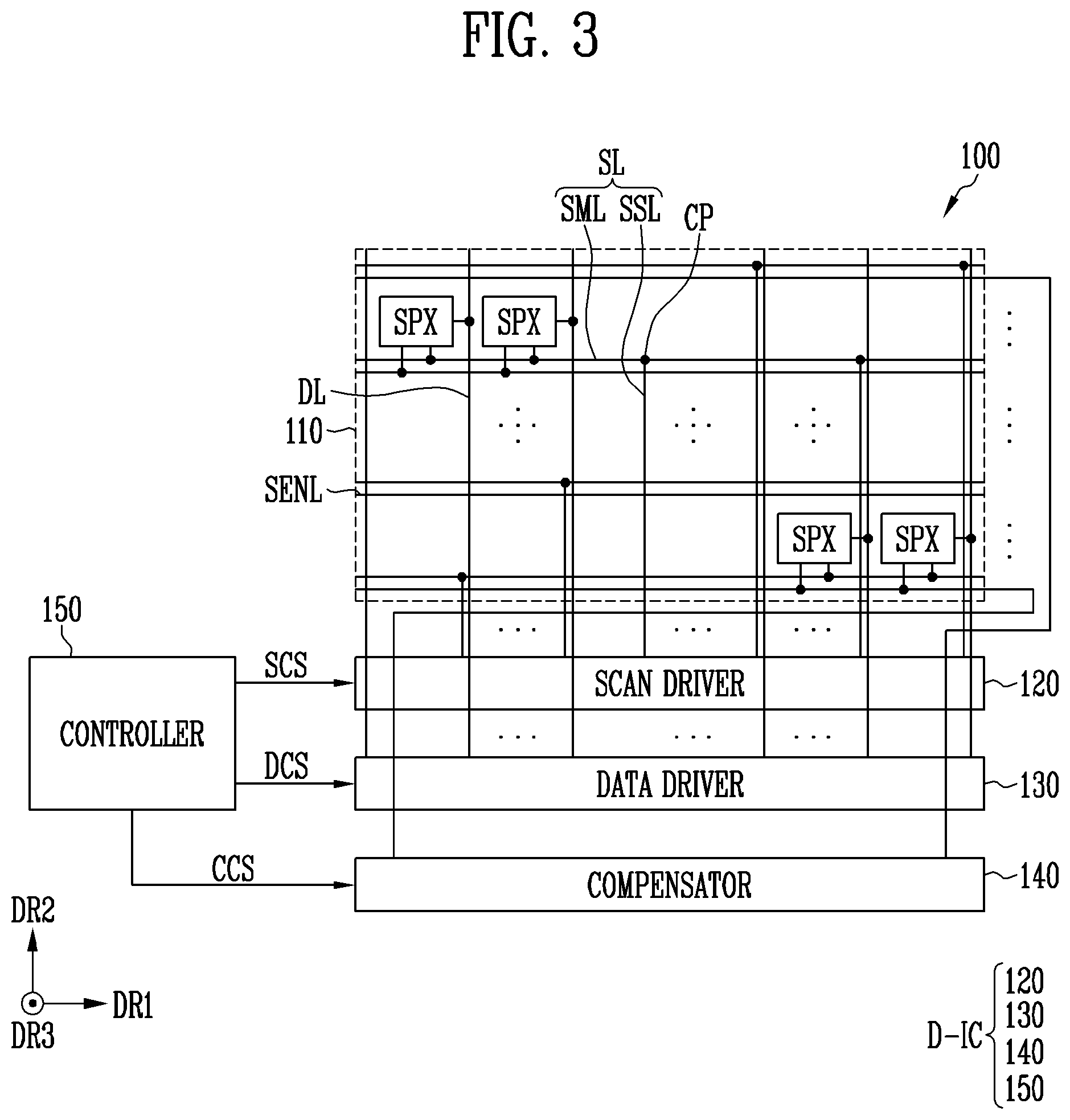 Patent US12433078 Figure 2 – Display device having decreased probaillity of short circuits