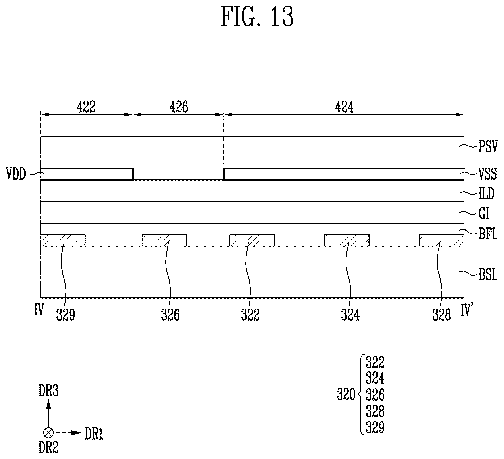 Patent US12433078 Figure 12 – Display device having decreased probaillity of short circuits