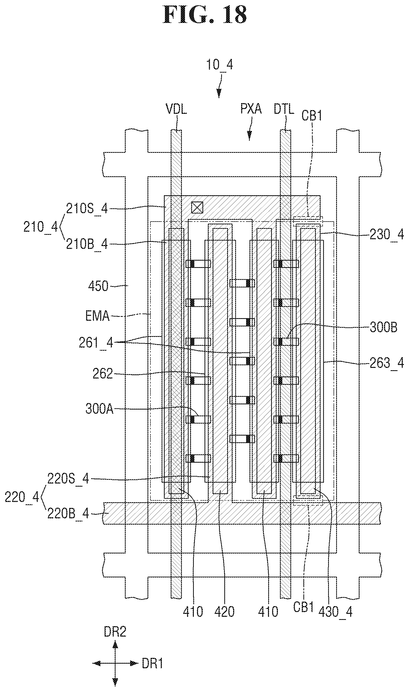 Patent US12433079 Figure 18 – Display device