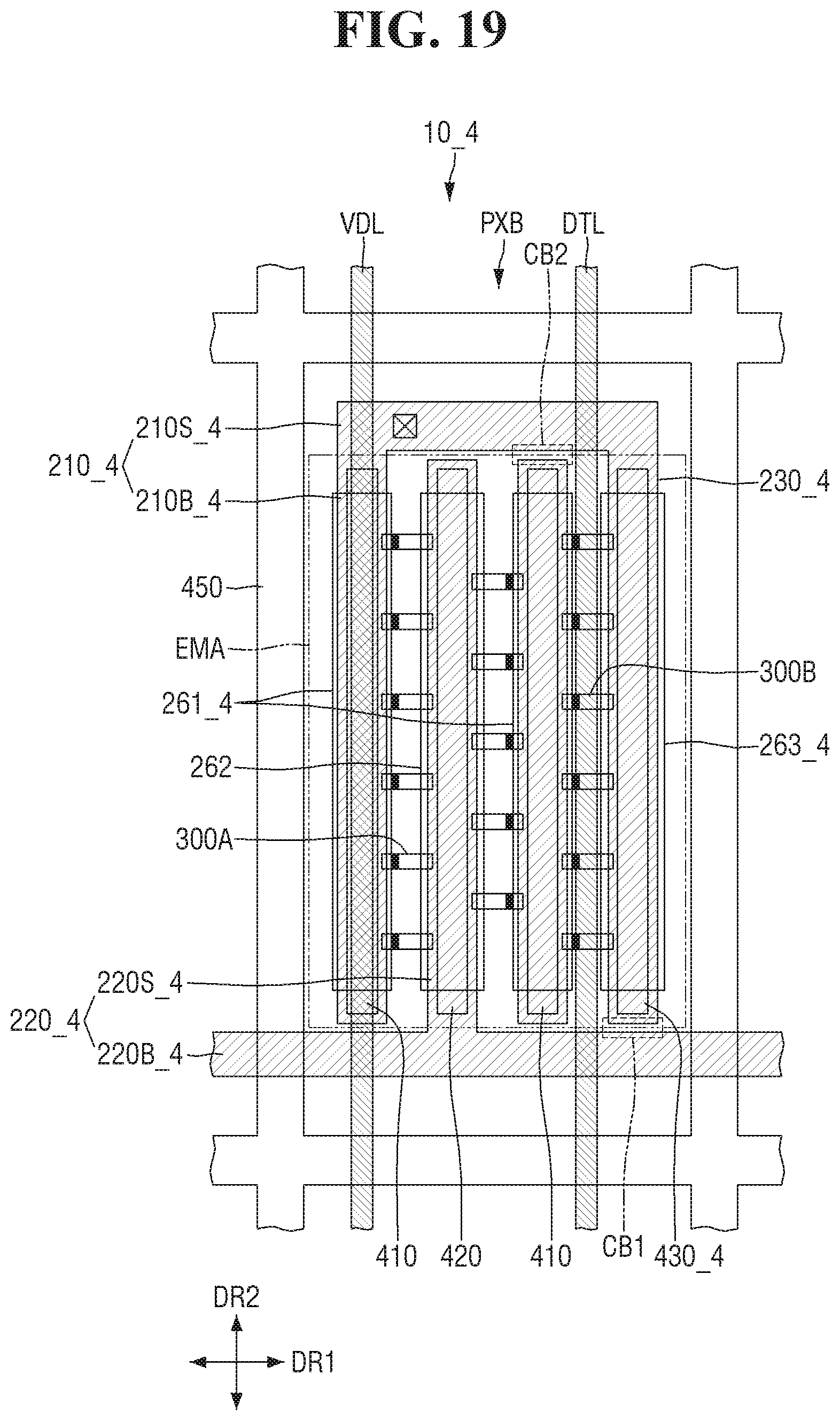Patent US12433079 Figure 19 – Display device