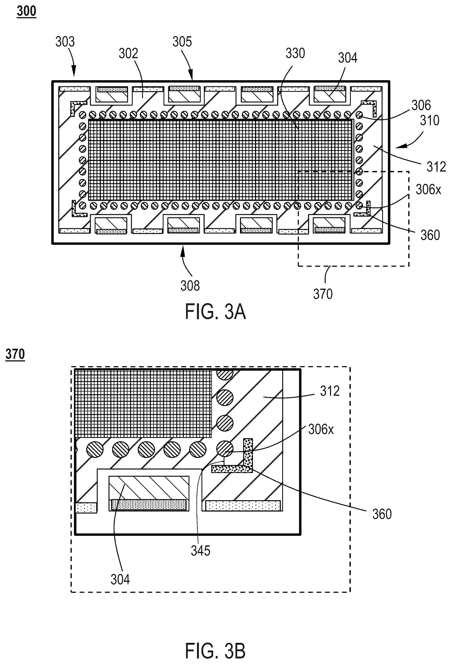 Patent US12433080 Figure 4 – Hybrid CMOS micro-LED display layout