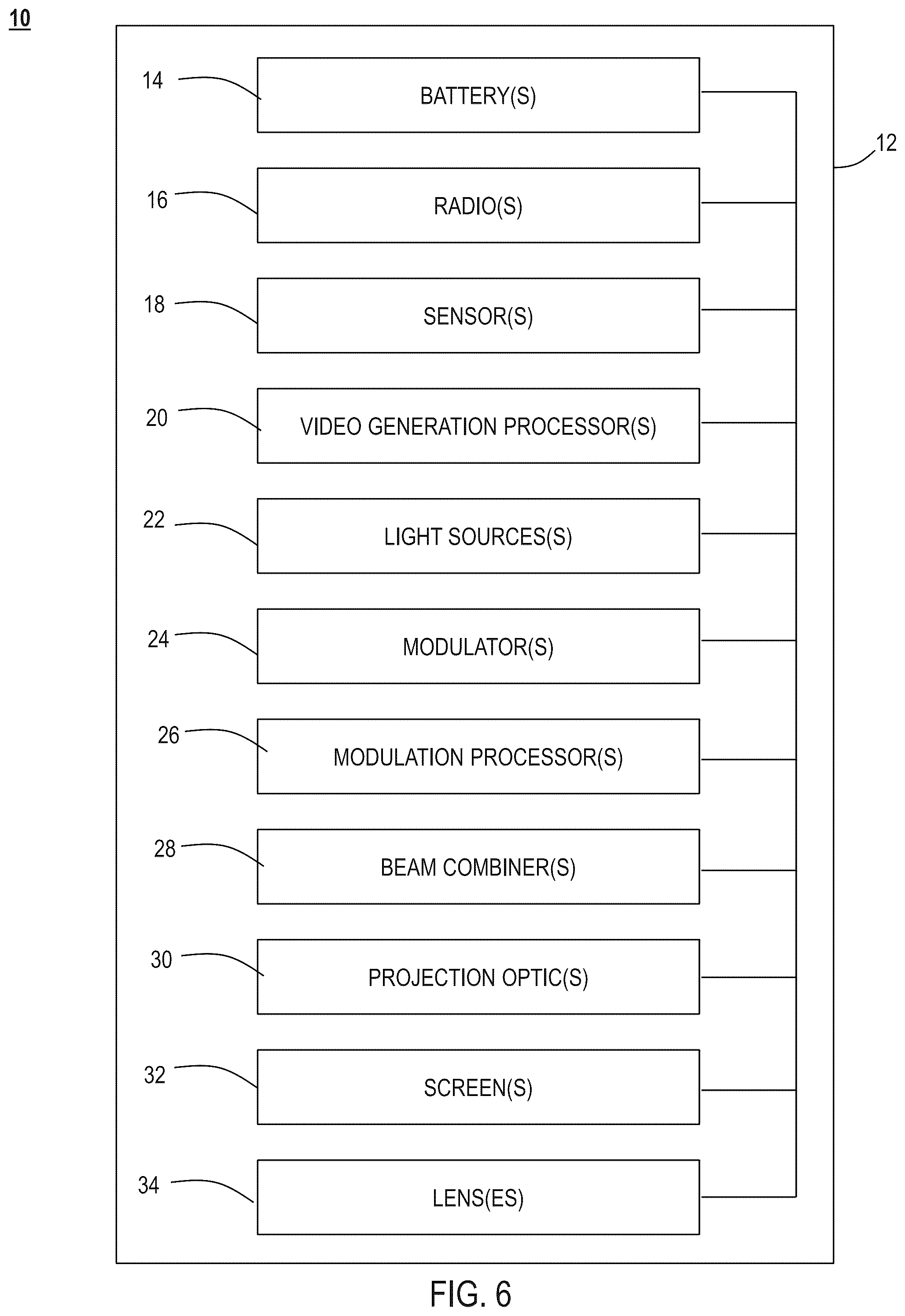 Patent US12433080 Figure 7 – Hybrid CMOS micro-LED display layout