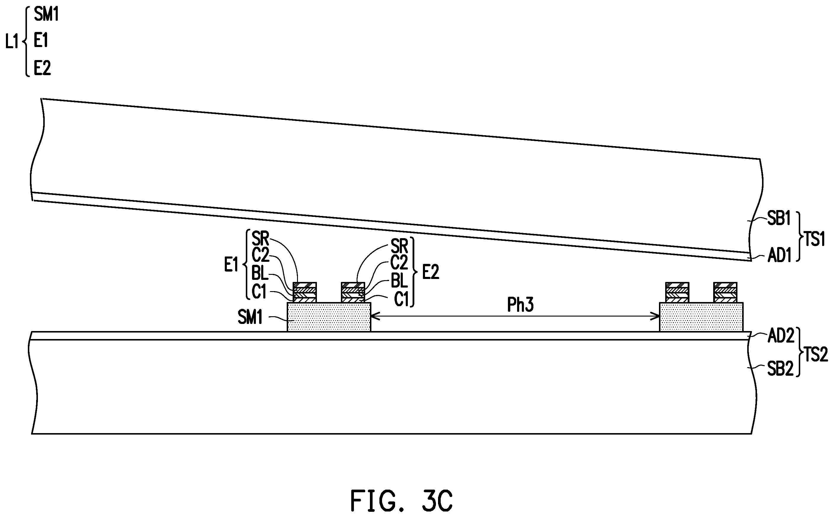 Patent US12433081 Figure 5 – Display device, light-emitting diode substrate, and fabrication method of display device