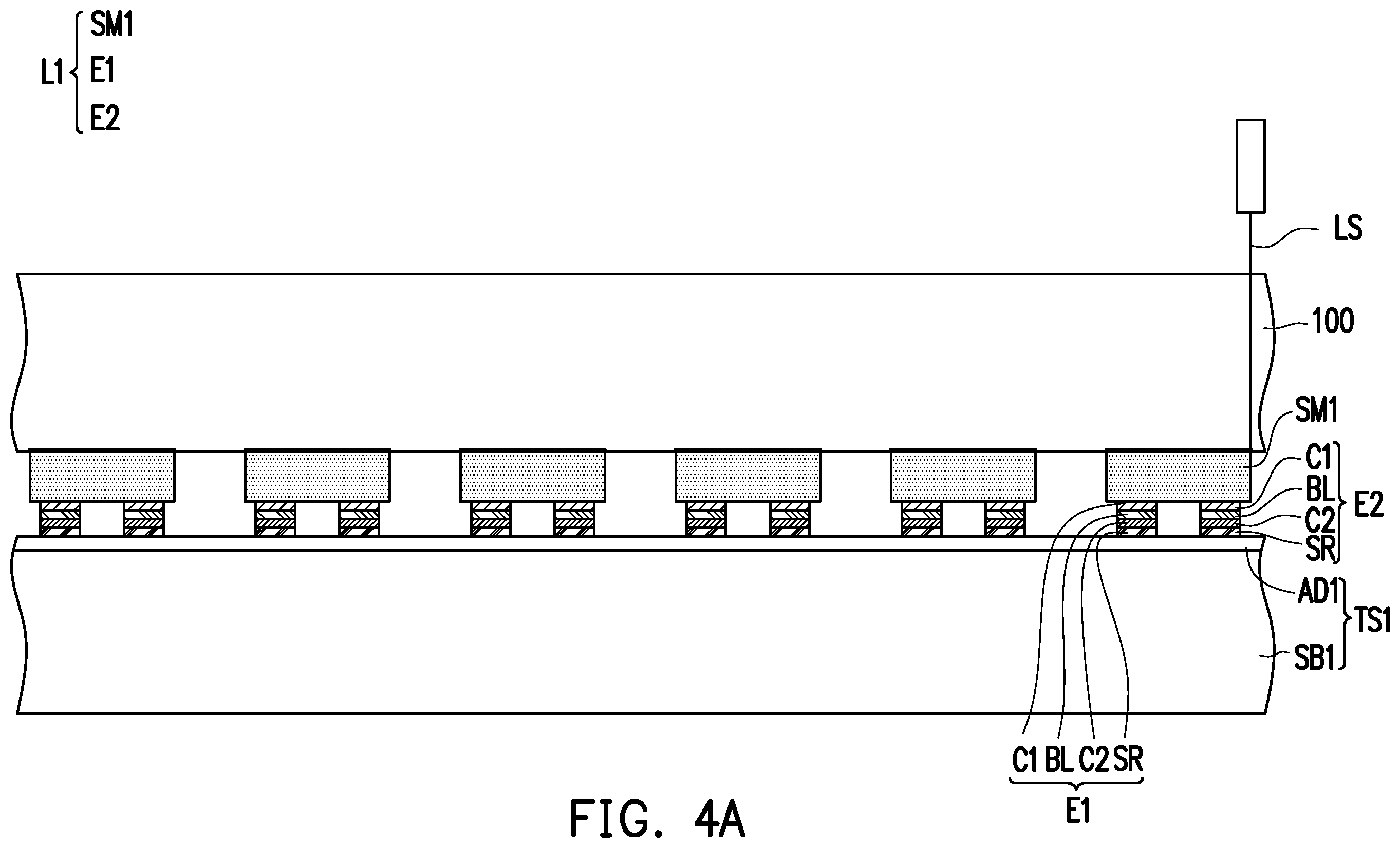 Patent US12433081 Figure 10 – Display device, light-emitting diode substrate, and fabrication method of display device