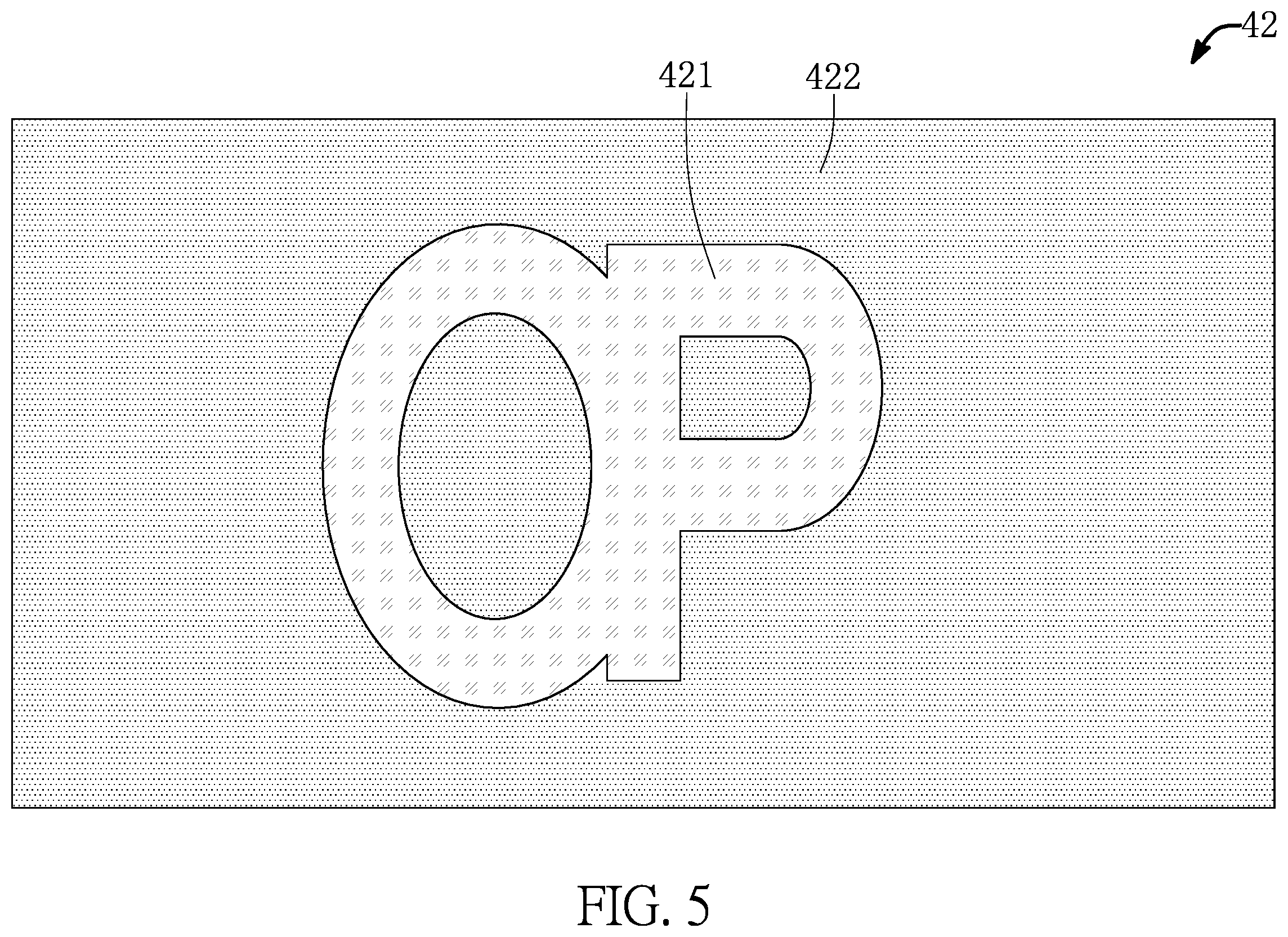 Patent US12433083 Figure 5 – Display device with multi-layered structure for presenting luminous images of different colors