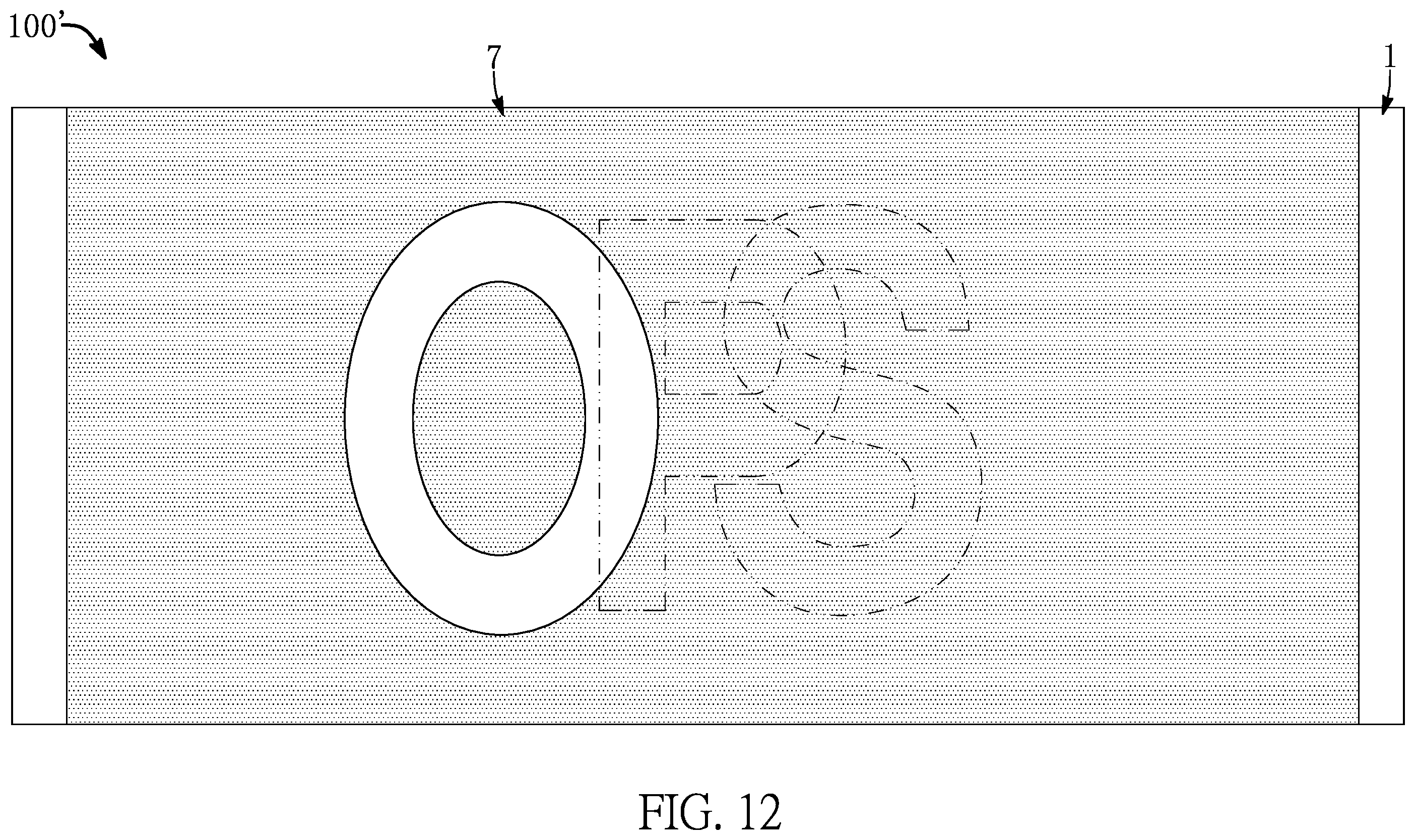 Patent US12433083 Figure 12 – Display device with multi-layered structure for presenting luminous images of different colors