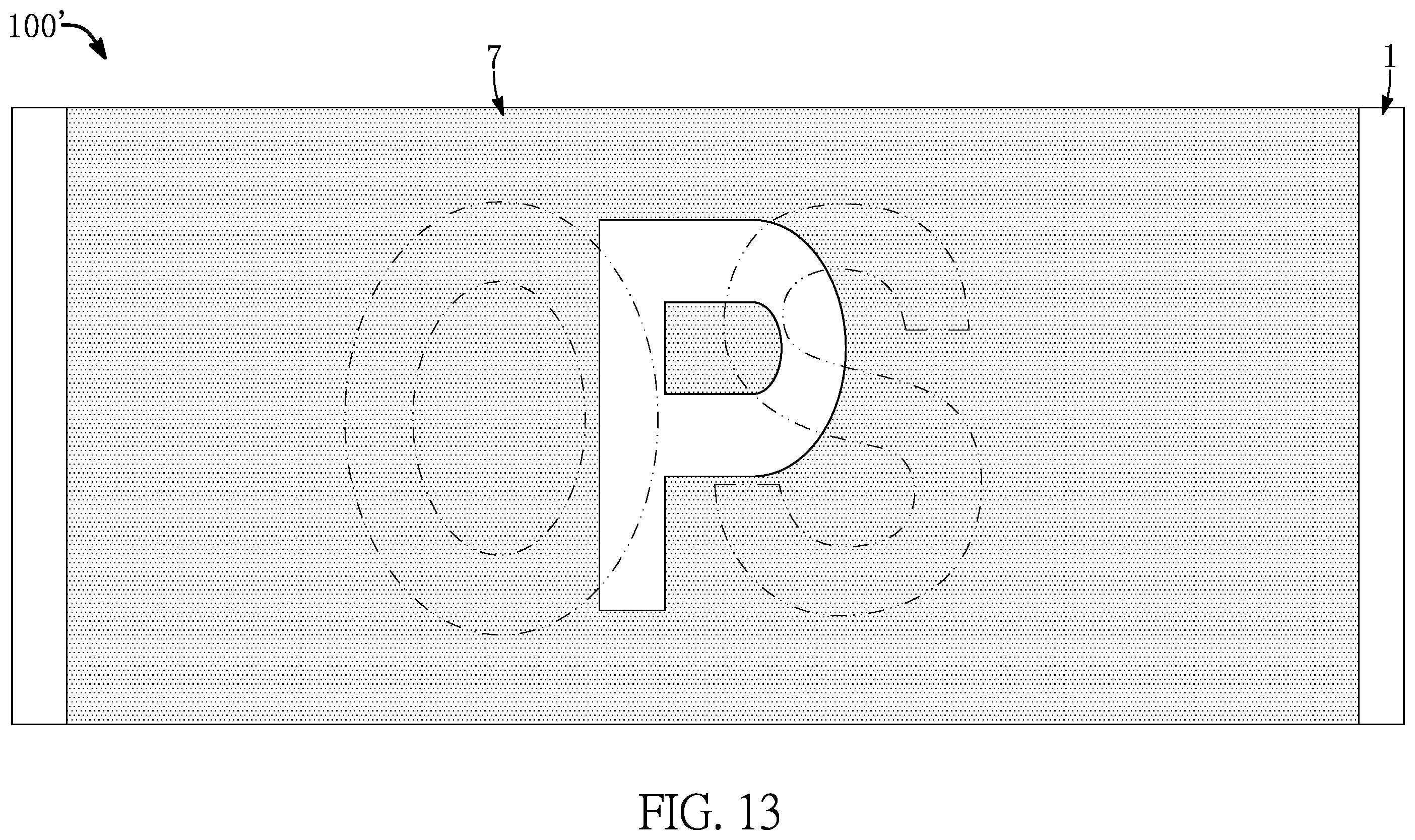 Patent US12433083 Figure 13 – Display device with multi-layered structure for presenting luminous images of different colors