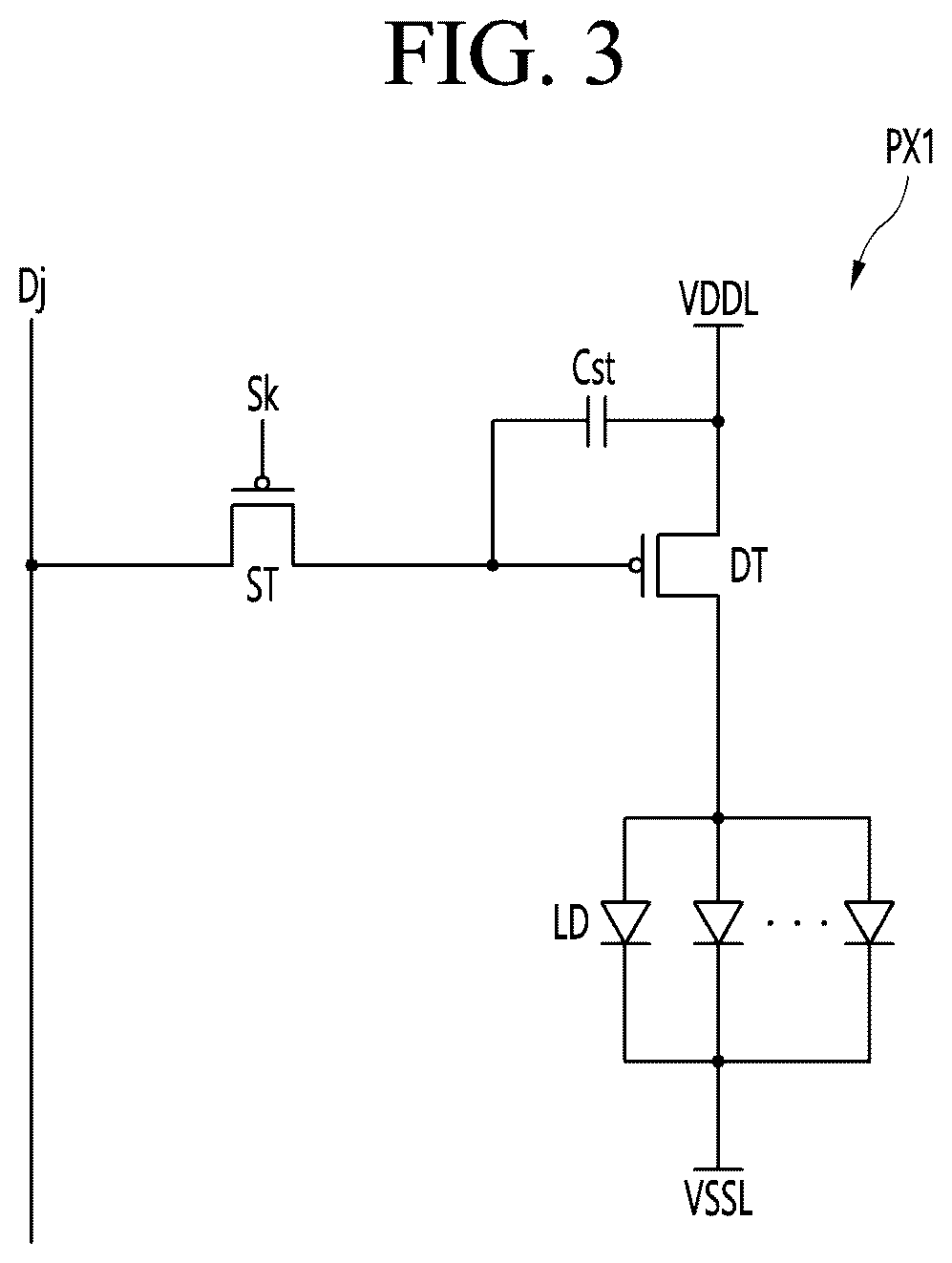 Patent US12433084 Figure 3 – Display device