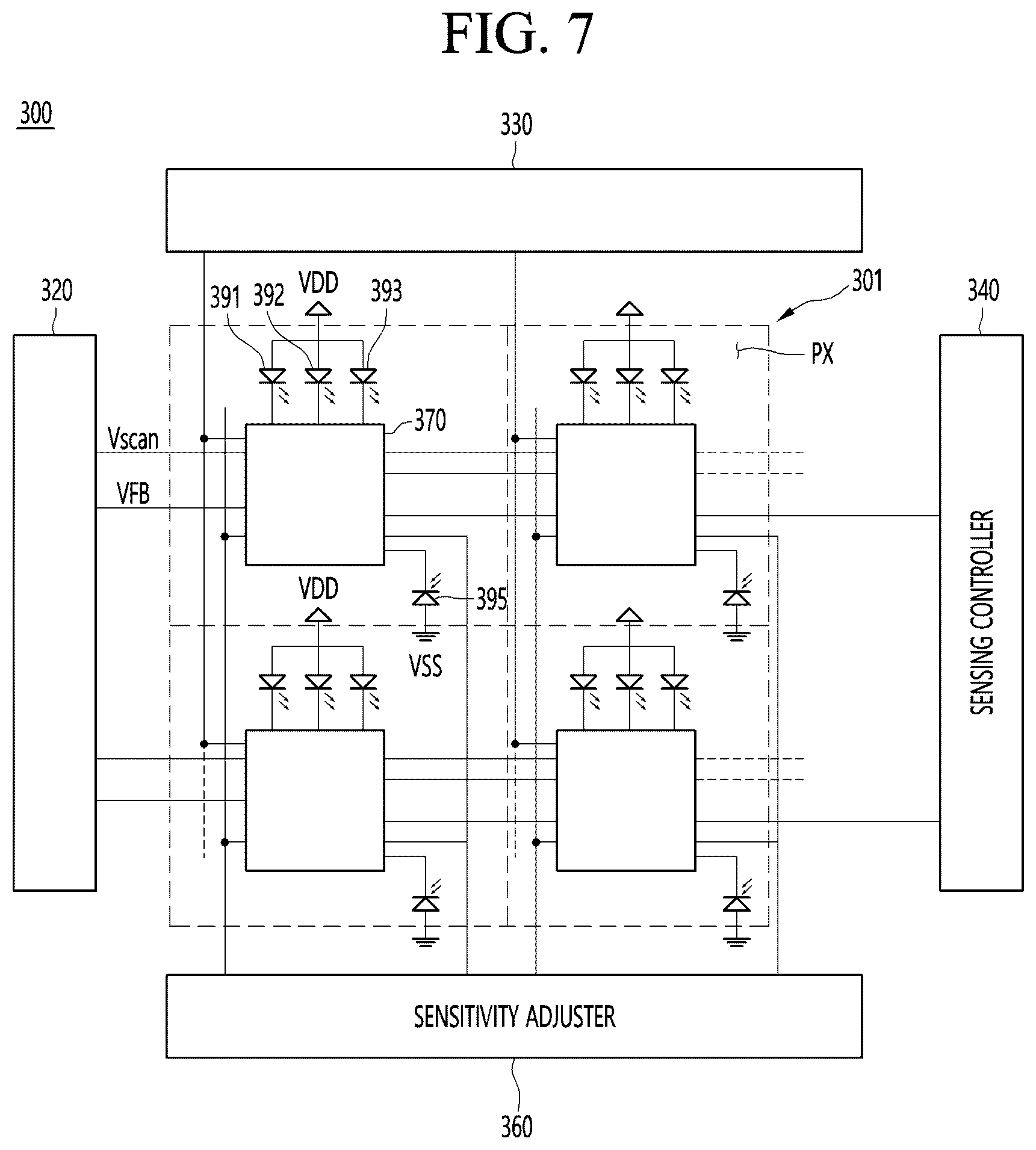 Patent US12433084 Figure 6 – Display device