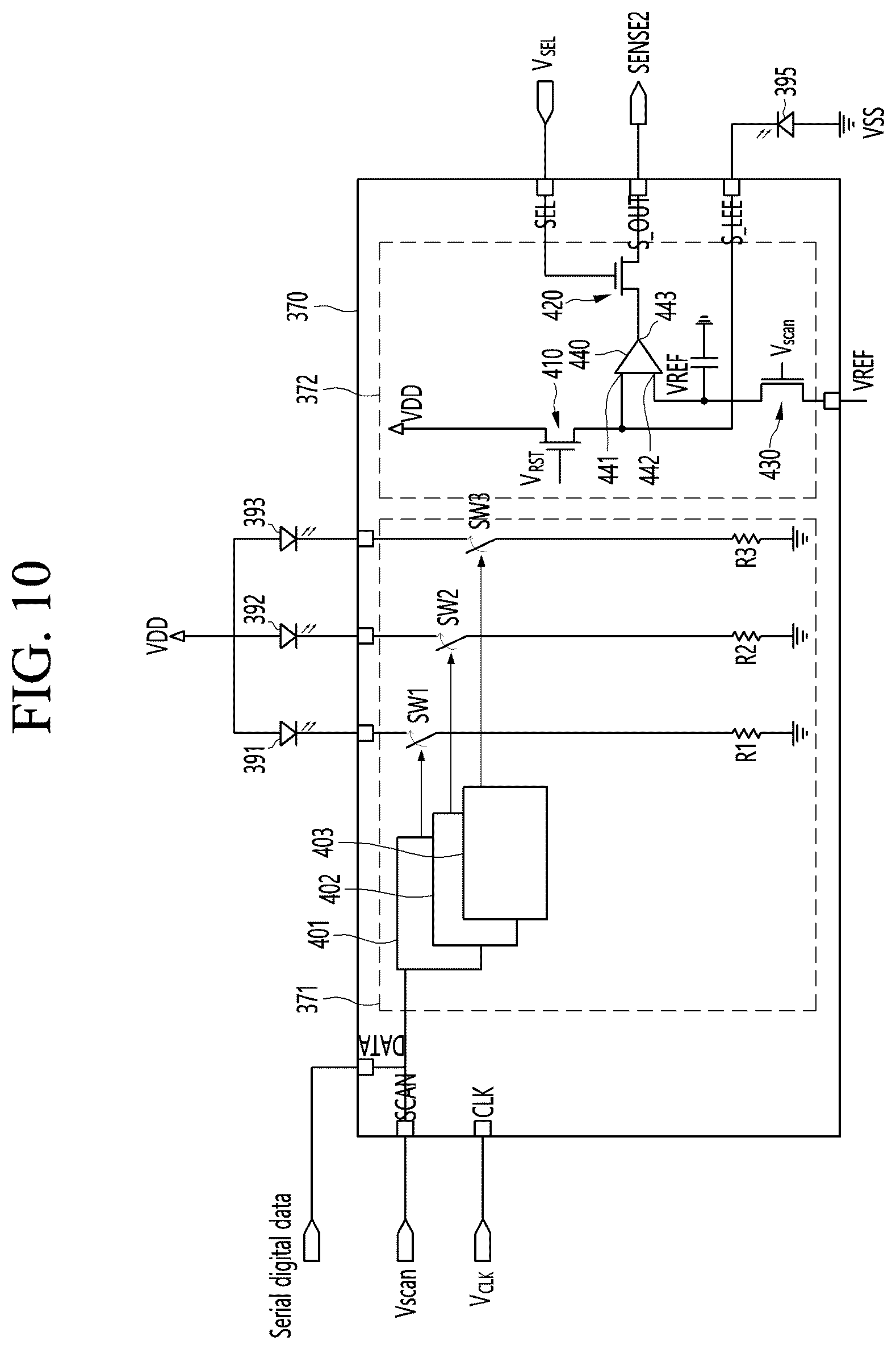 Patent US12433084 Figure 9 – Display device
