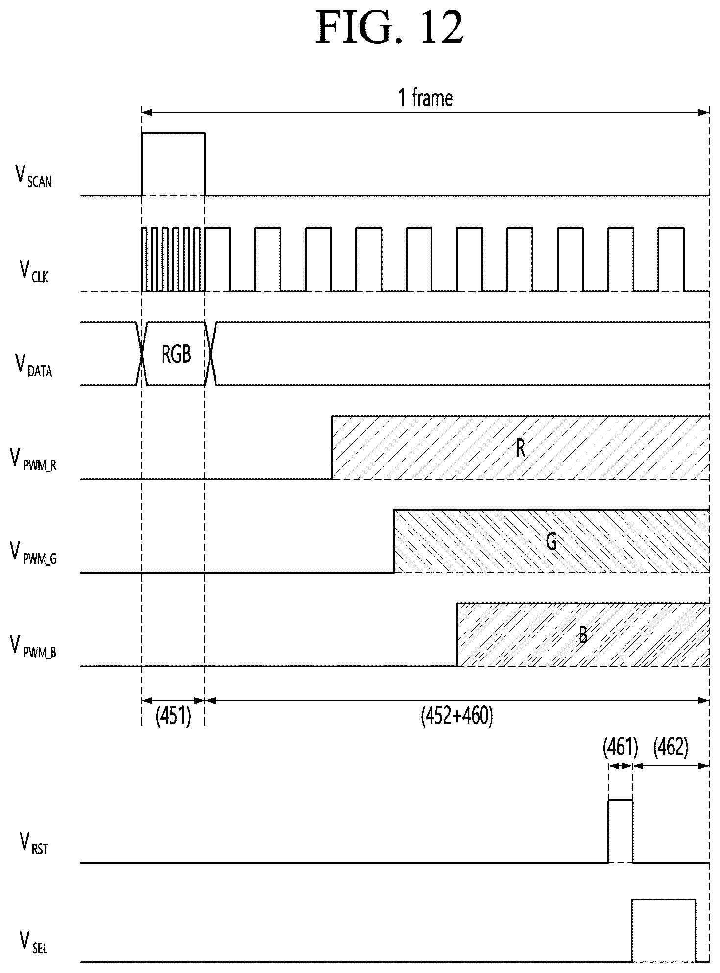 Patent US12433084 Figure 11 – Display device