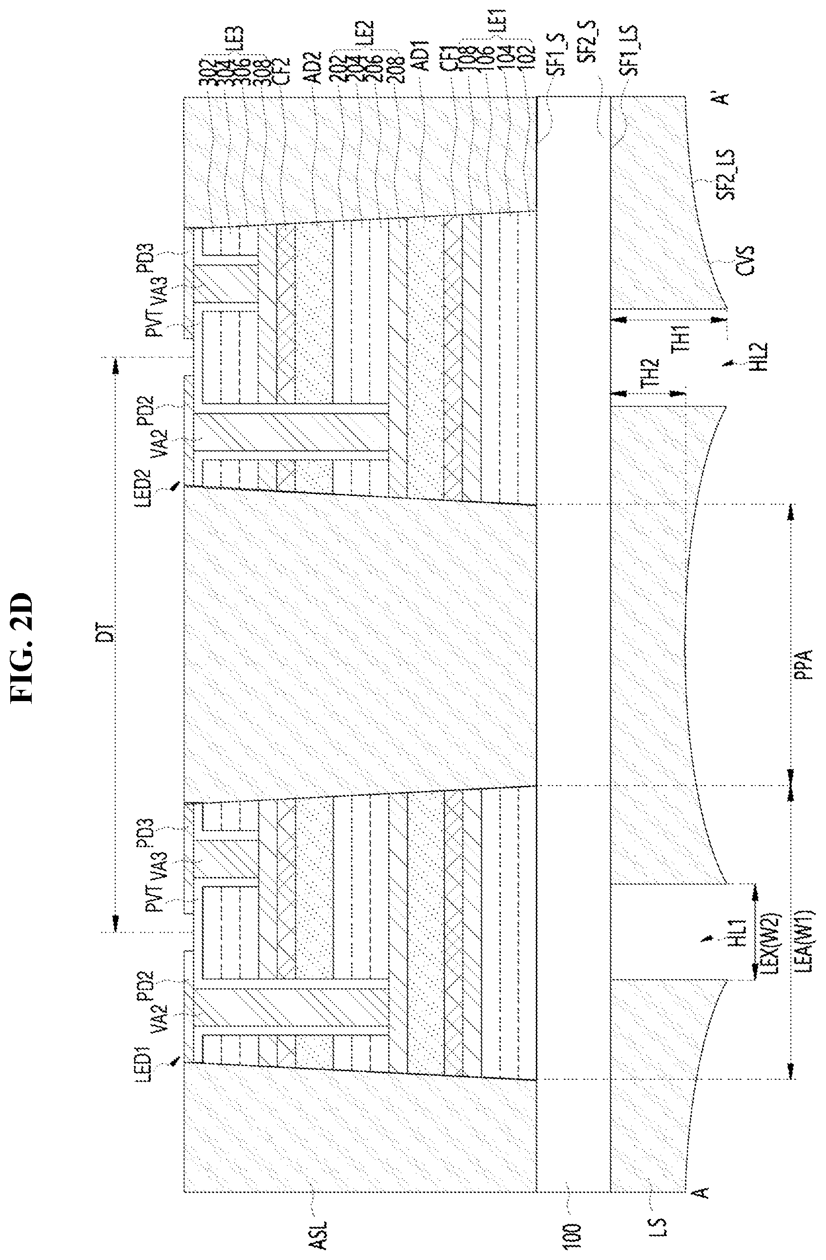 Patent US12433085 Figure 6 – Light emitting device including light shielding layer