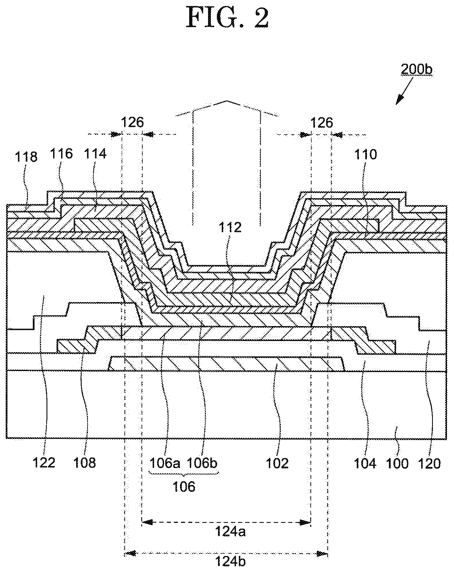 Patent US12433090 Figure 2 – Organic electroluminescence element including carrier injection amount control electrode