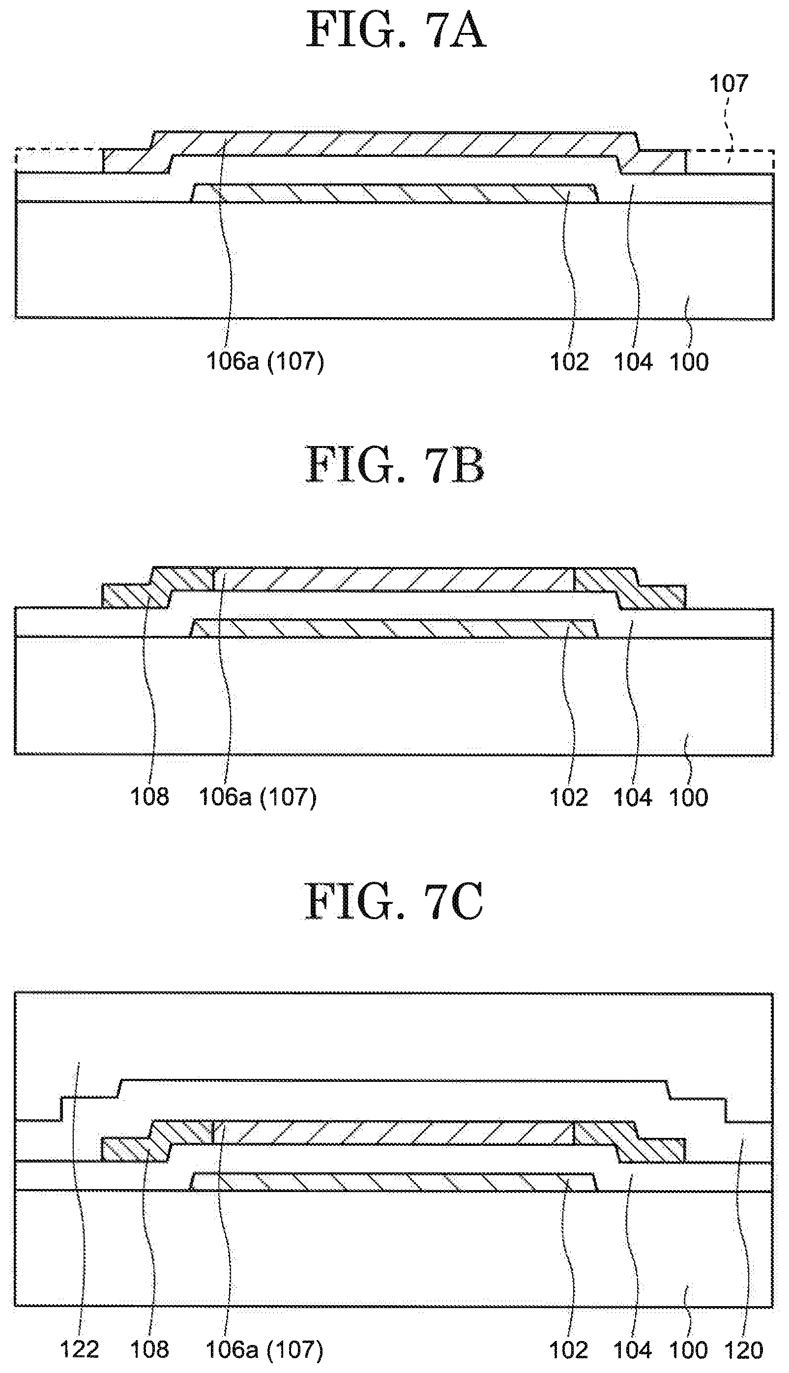 Patent US12433090 Figure 7 – Organic electroluminescence element including carrier injection amount control electrode