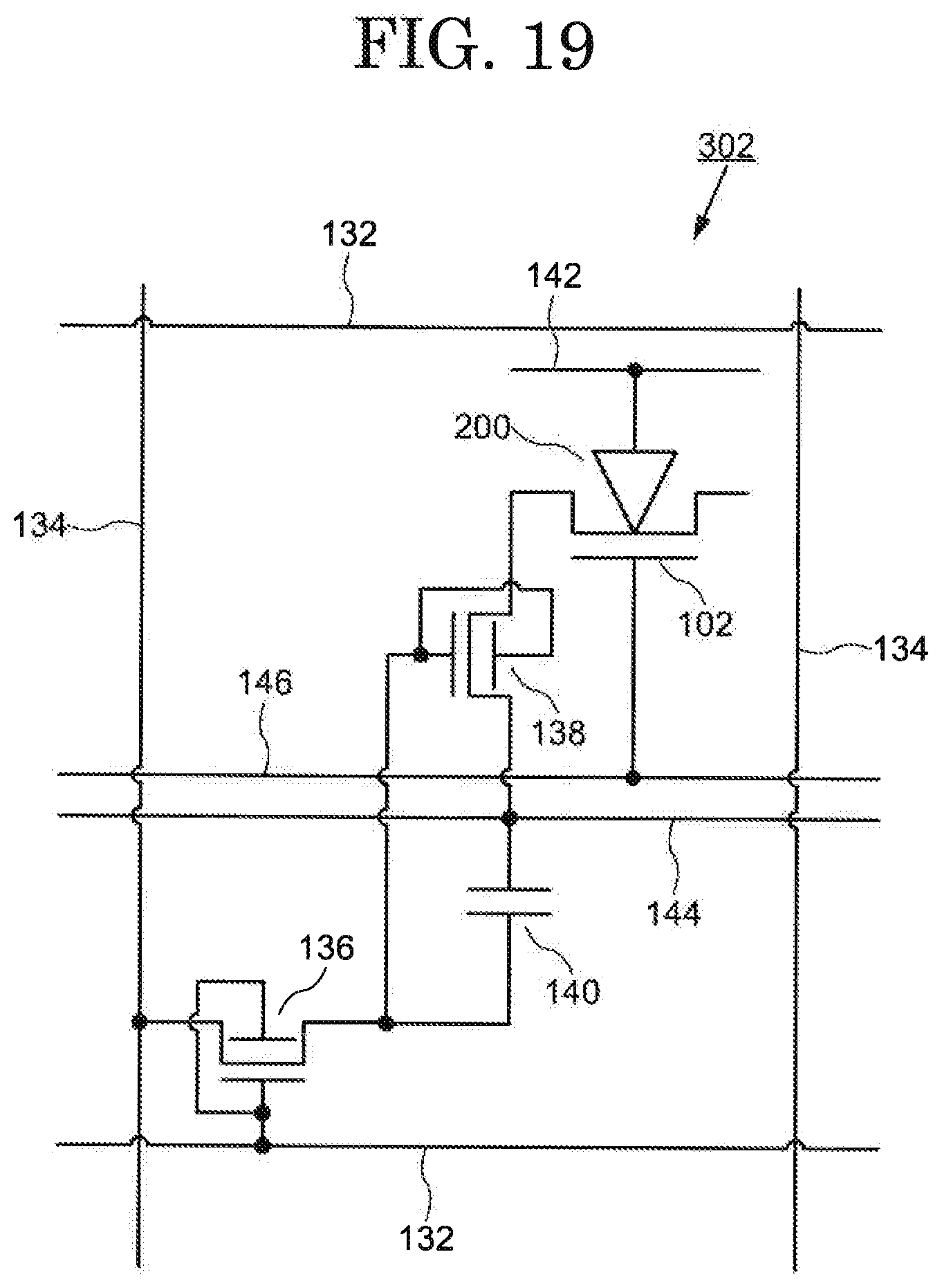 Patent US12433090 Figure 19 – Organic electroluminescence element including carrier injection amount control electrode