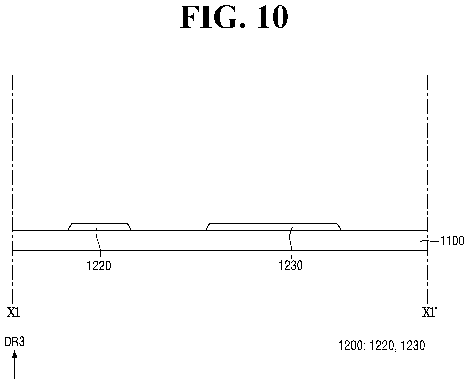 Patent US12433092 Figure 10 – Display device