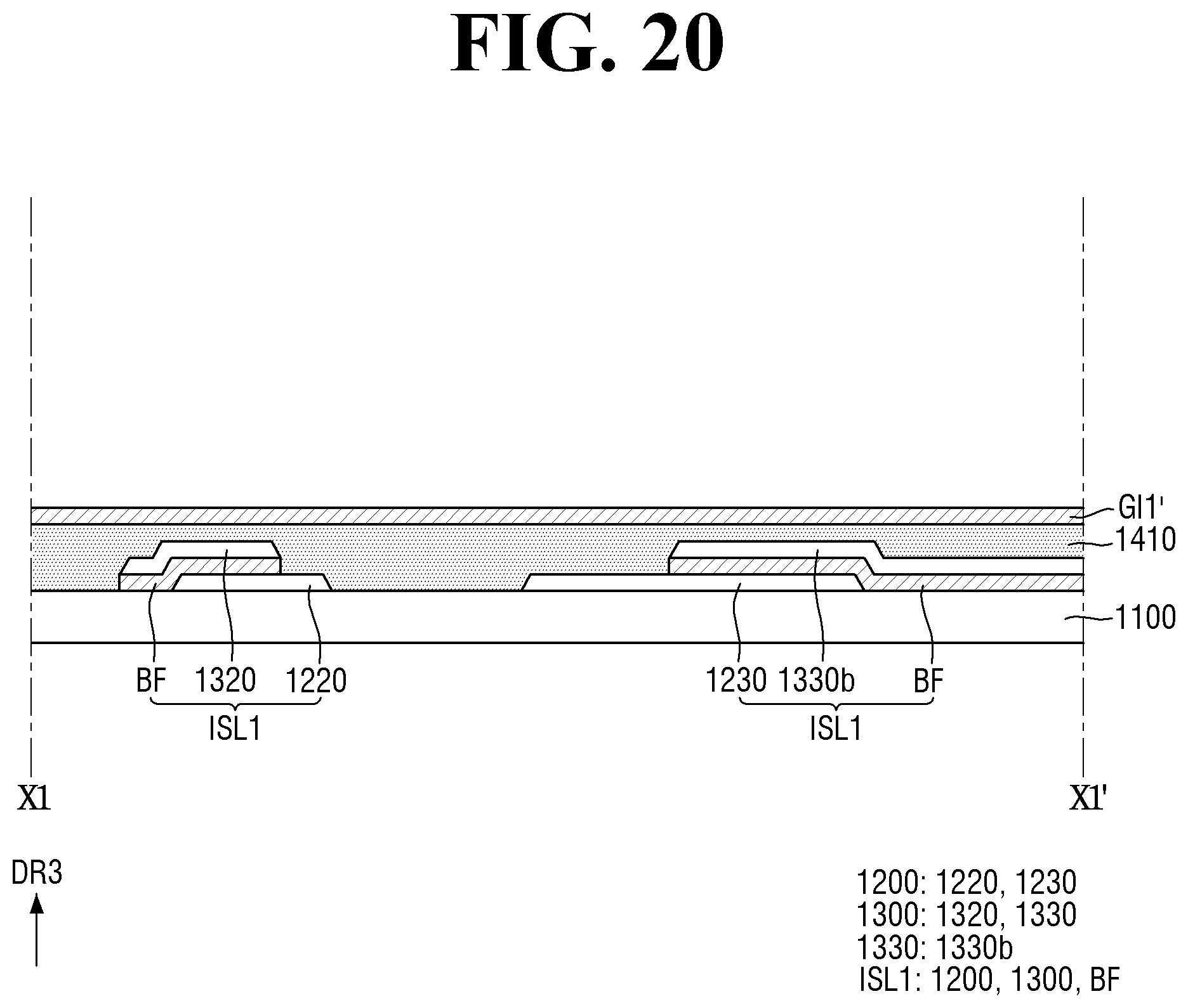 Patent US12433092 Figure 20 – Display device