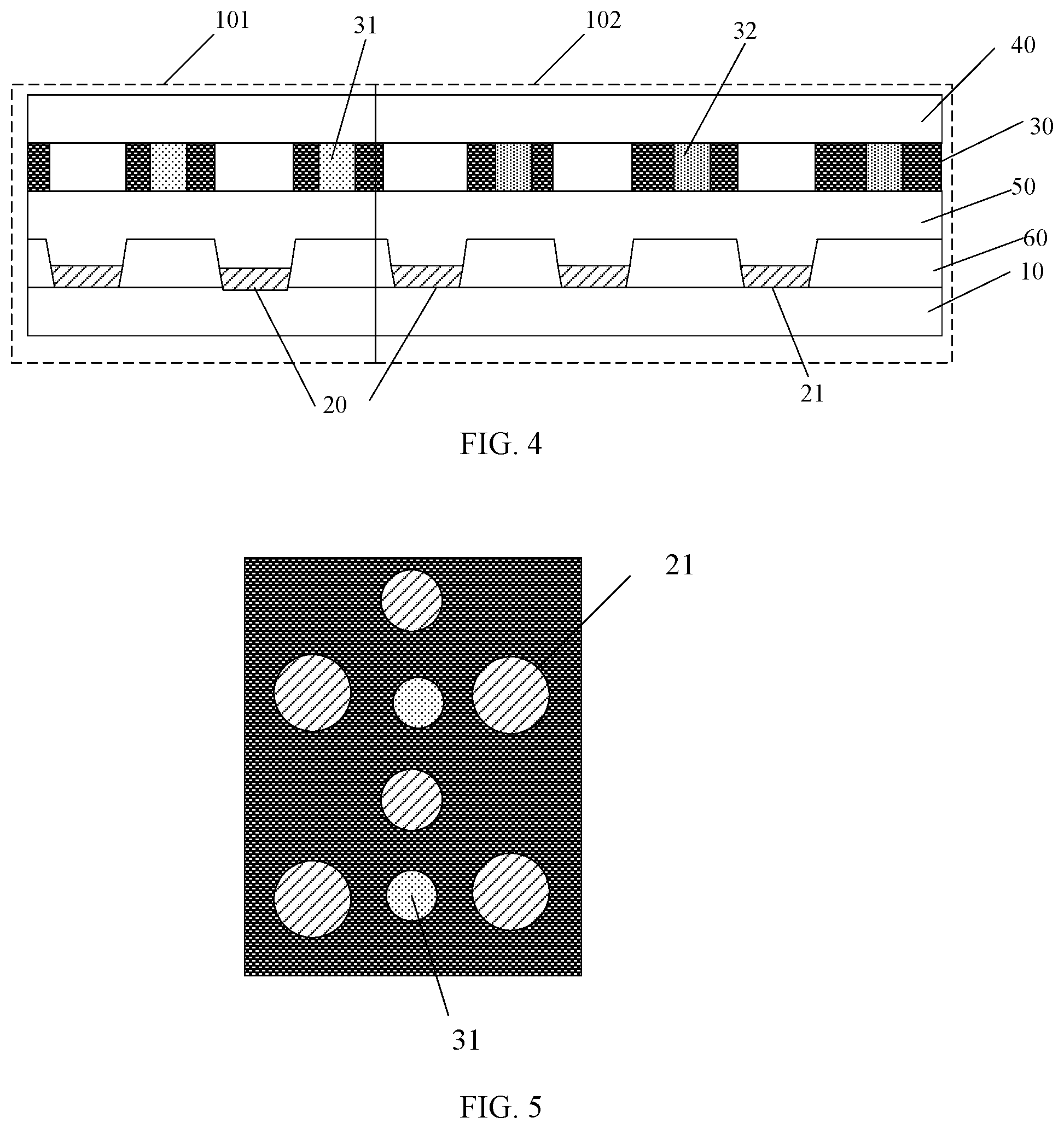 Patent US12433094 Figure 3 – Display panel and display device having reduced display difference between light collection area and non-light collection area