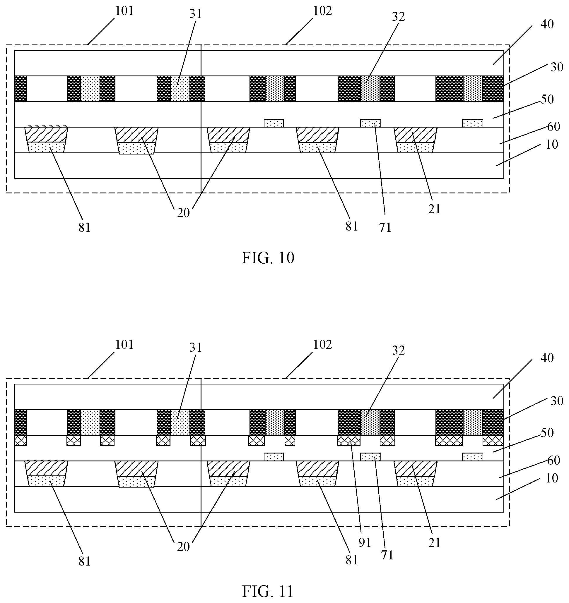 Patent US12433094 Figure 6 – Display panel and display device having reduced display difference between light collection area and non-light collection area