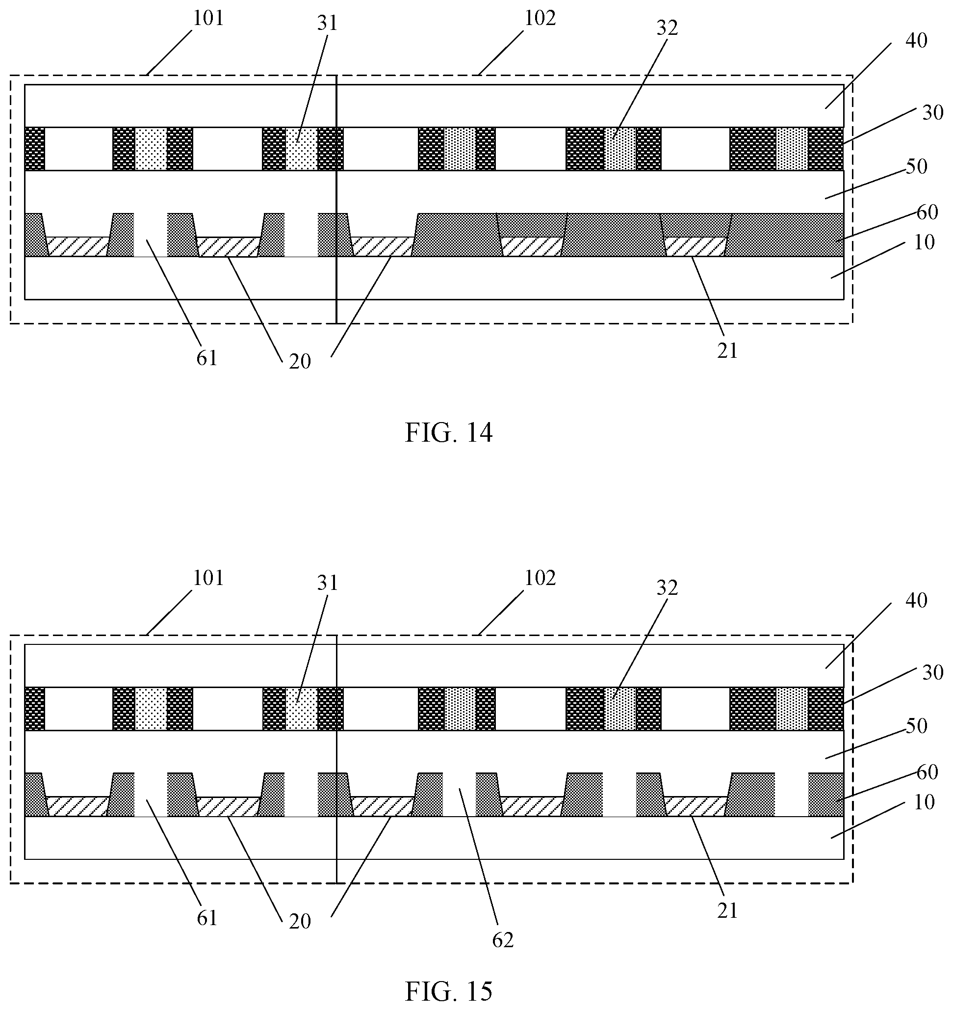 Patent US12433094 Figure 8 – Display panel and display device having reduced display difference between light collection area and non-light collection area