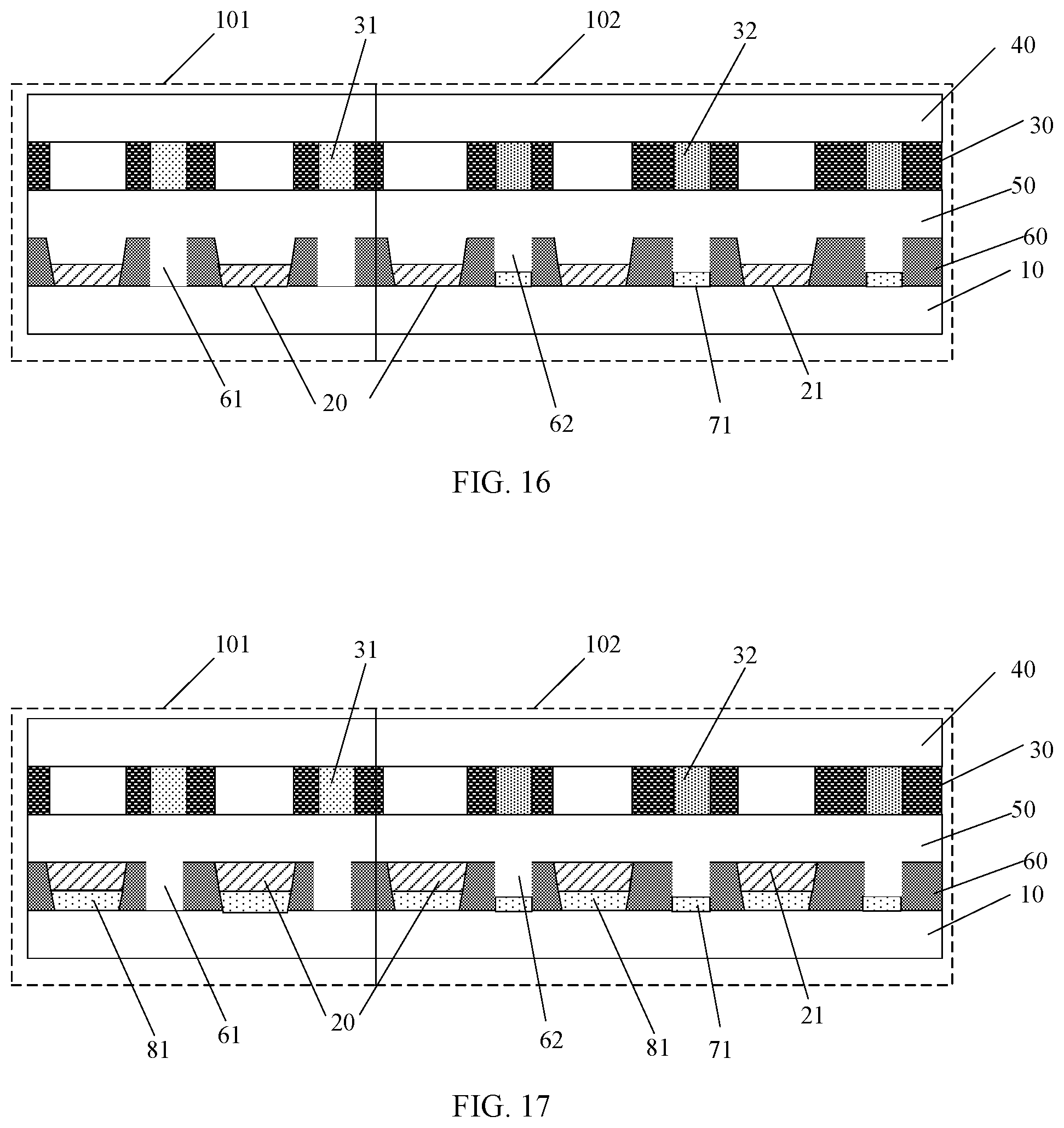 Patent US12433094 Figure 9 – Display panel and display device having reduced display difference between light collection area and non-light collection area