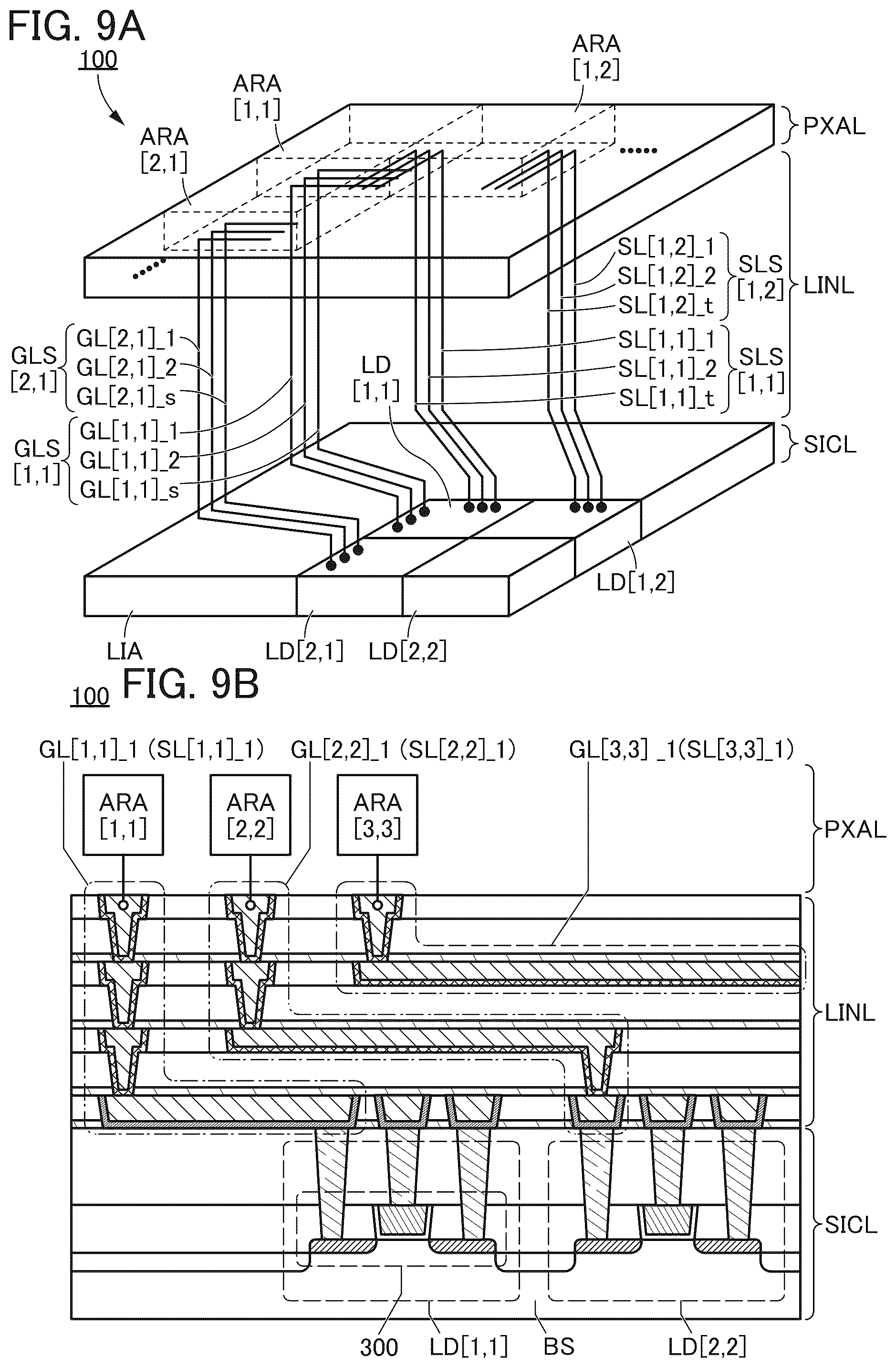 Patent US12433096 Figure 9 – Display apparatus and electronic device