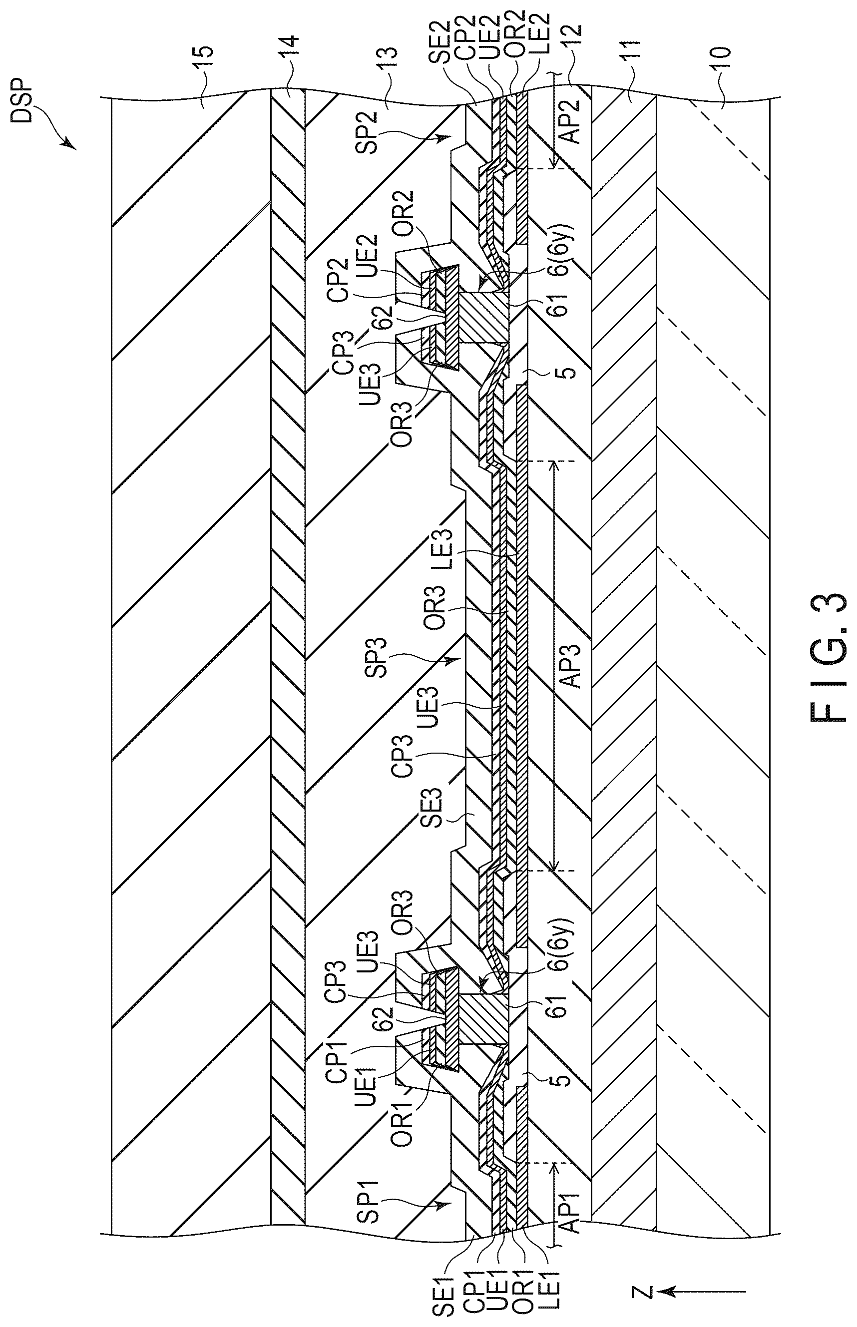 Patent US12433097 Figure 3 – Method of manufacturing display device