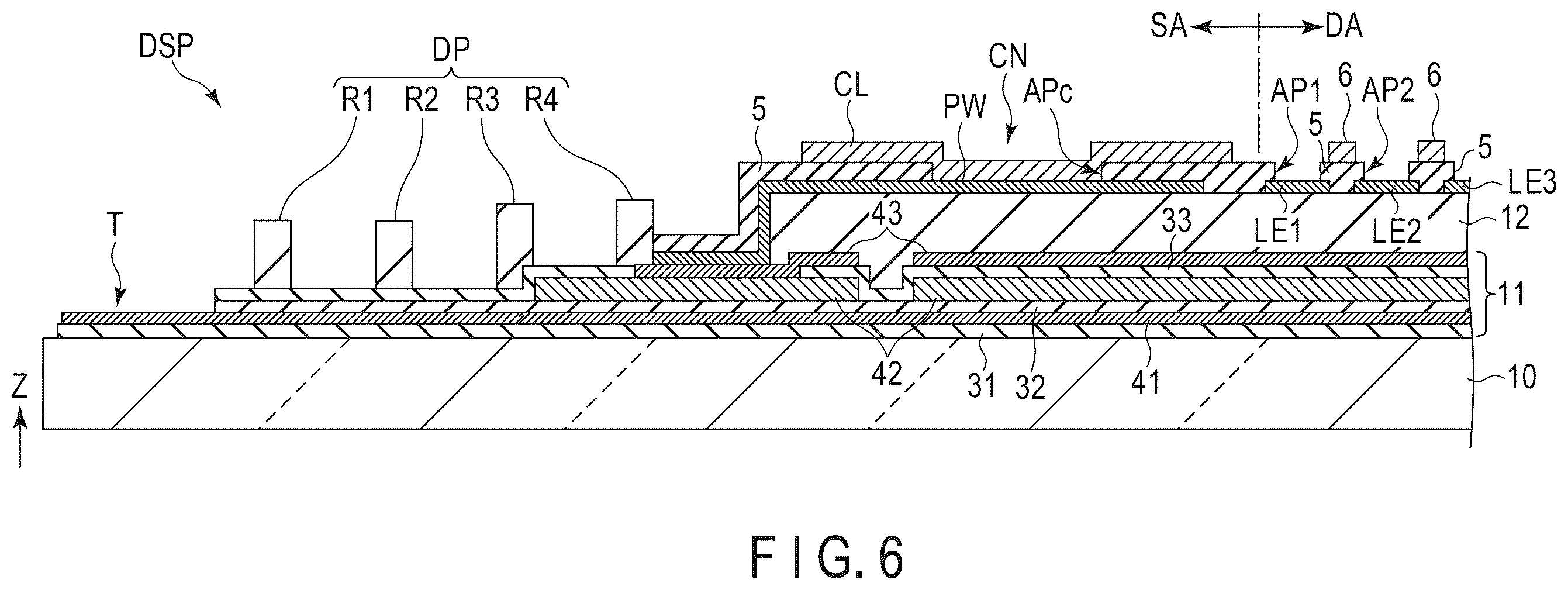 Patent US12433097 Figure 5 – Method of manufacturing display device