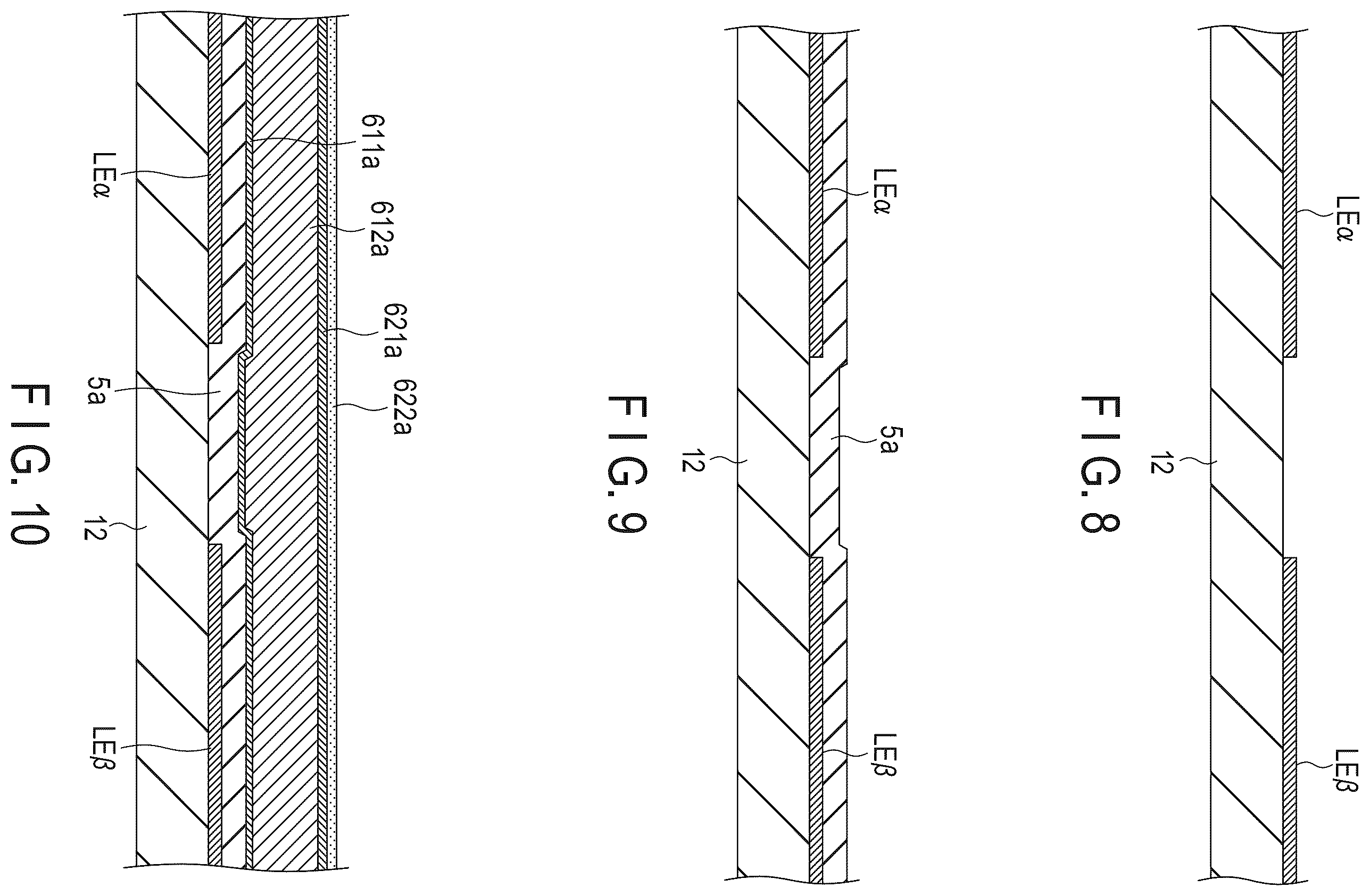 Patent US12433097 Figure 7 – Method of manufacturing display device