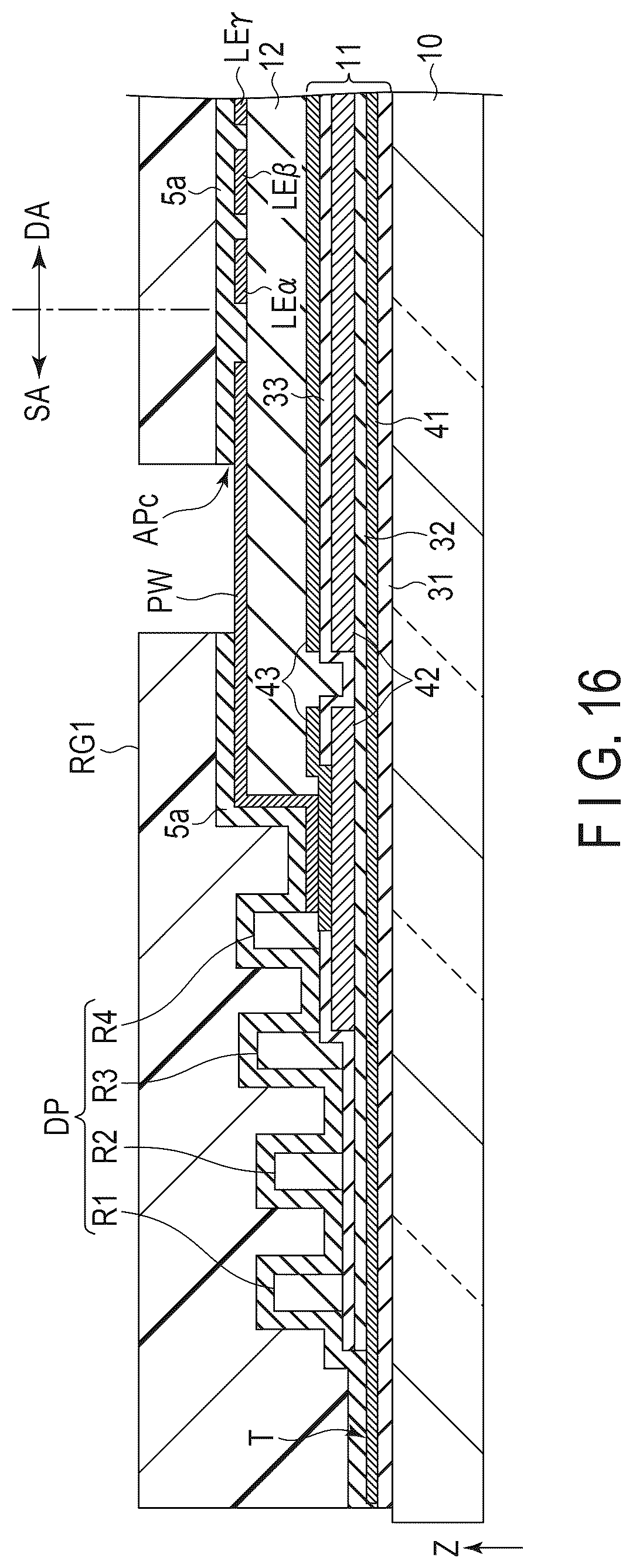 Patent US12433097 Figure 10 – Method of manufacturing display device