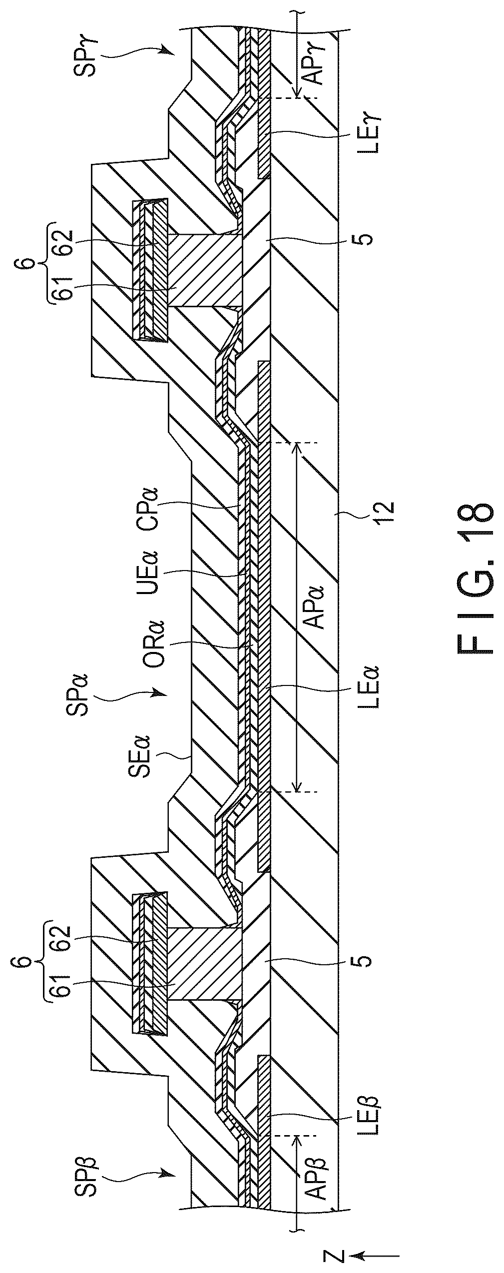 Patent US12433097 Figure 12 – Method of manufacturing display device