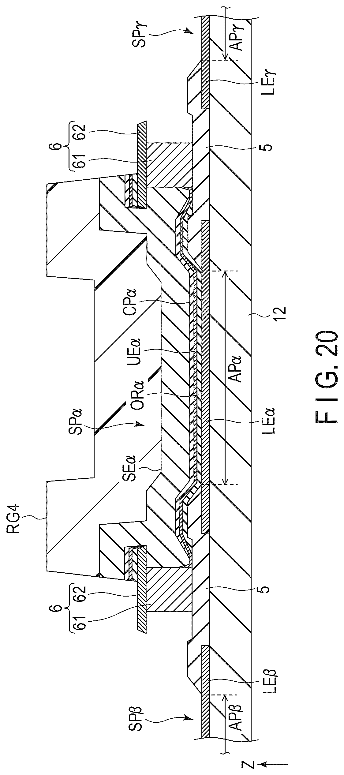 Patent US12433097 Figure 14 – Method of manufacturing display device