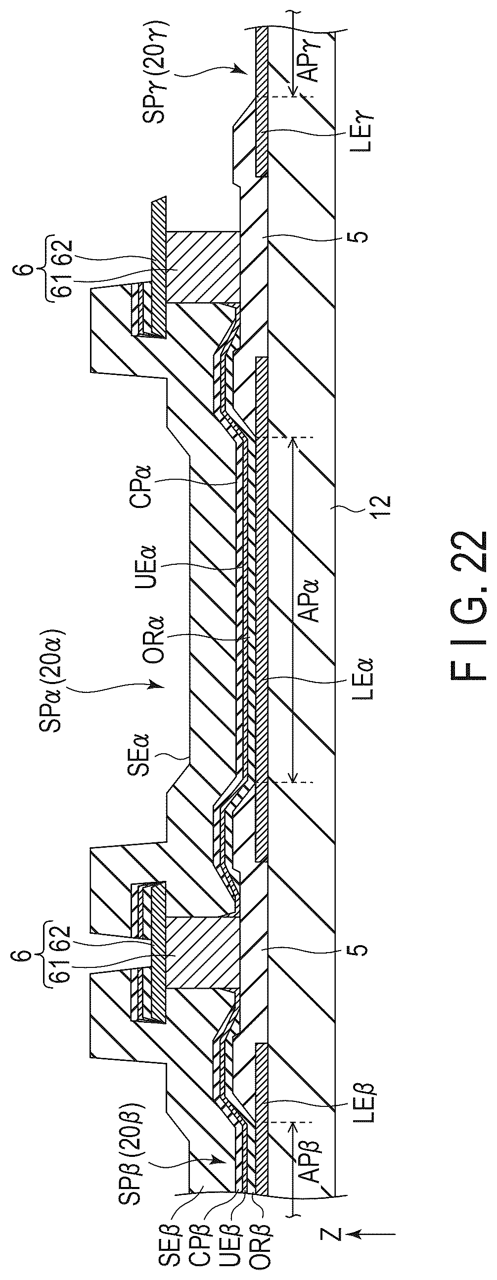 Patent US12433097 Figure 16 – Method of manufacturing display device