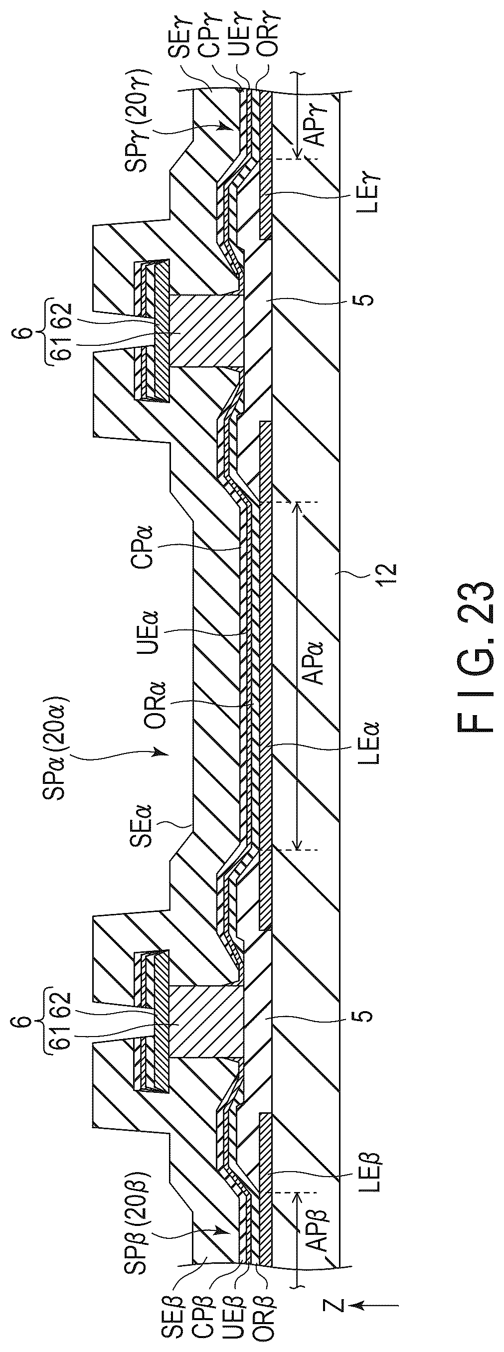 Patent US12433097 Figure 17 – Method of manufacturing display device