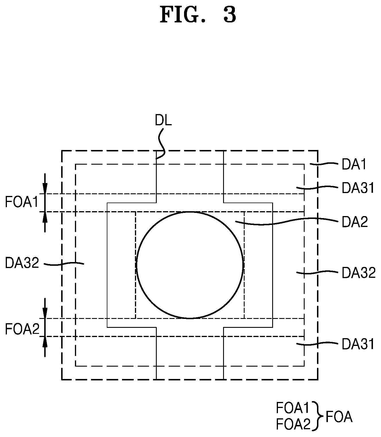 Patent US12433099 Figure 3 – Display panel and display apparatus including the same