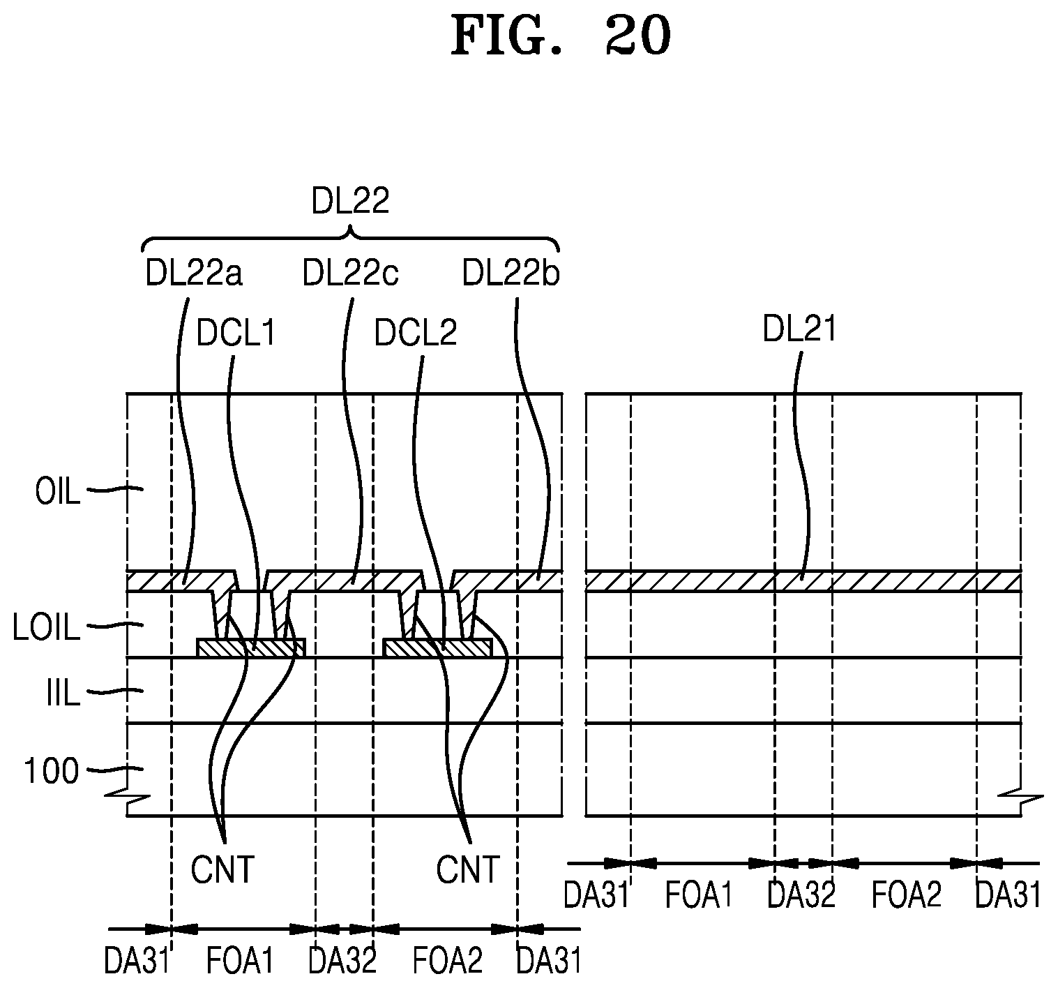 Patent US12433099 Figure 20 – Display panel and display apparatus including the same