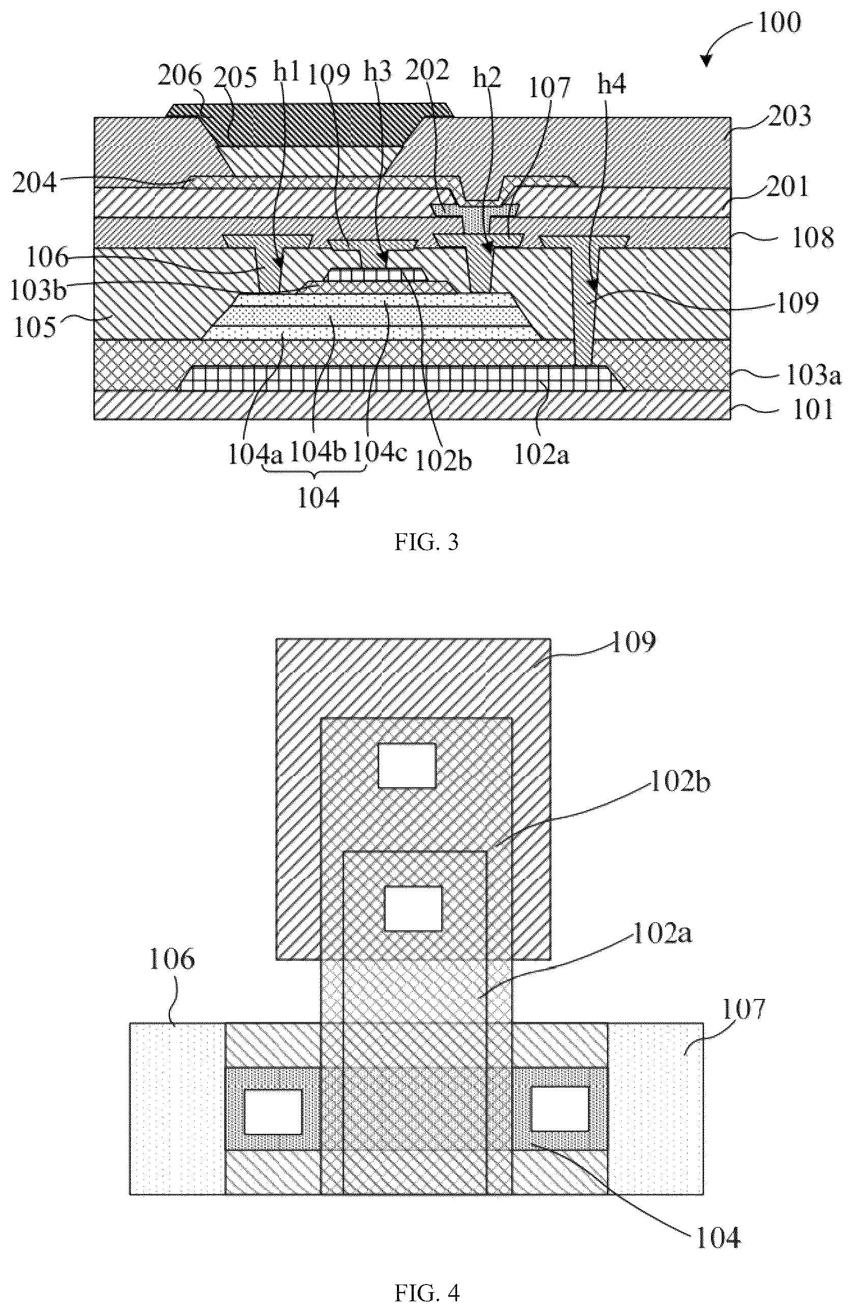 Patent US12433102 Figure 2 – Display panel and manufacturing method thereof