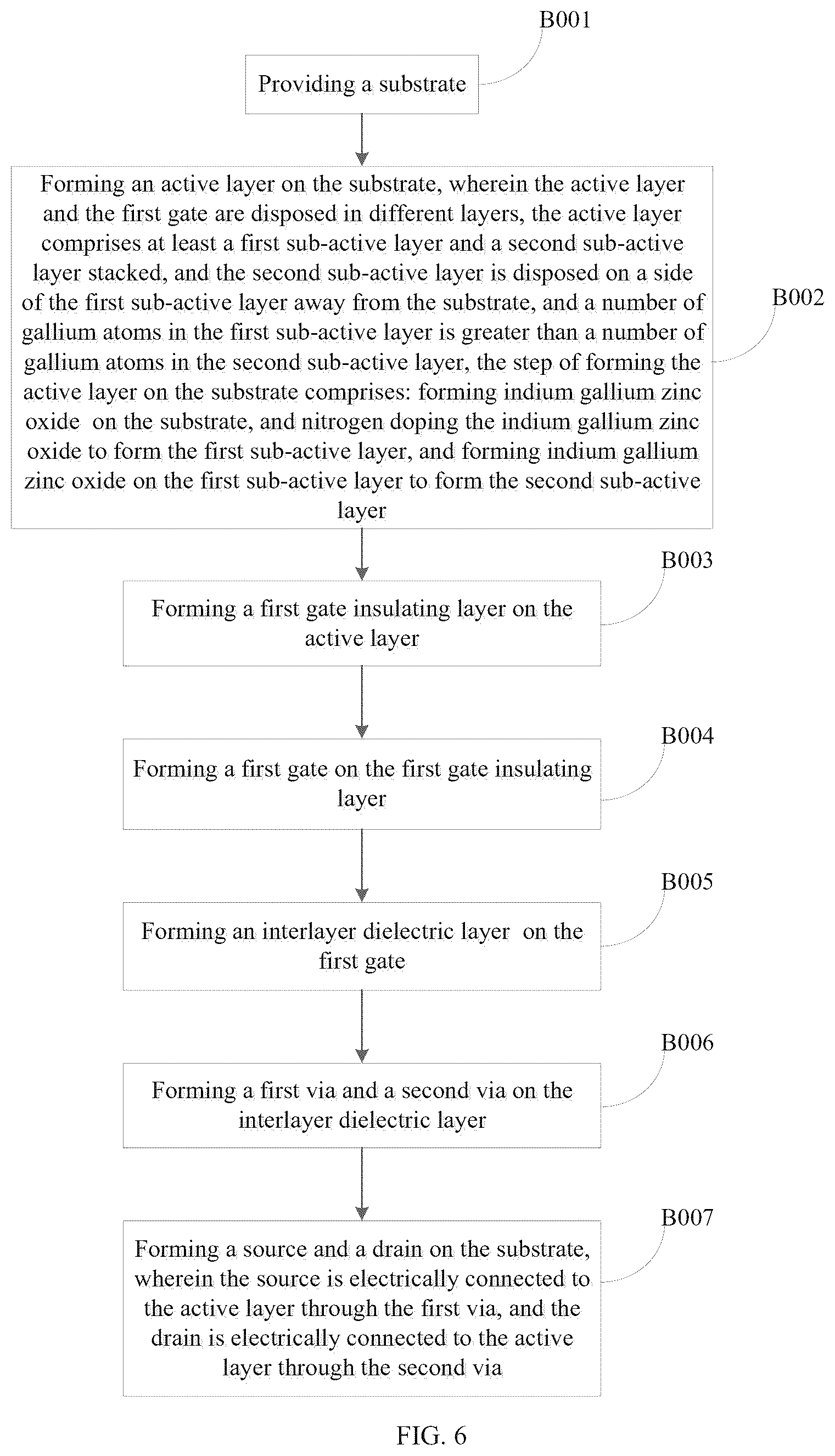 Patent US12433102 Figure 4 – Display panel and manufacturing method thereof