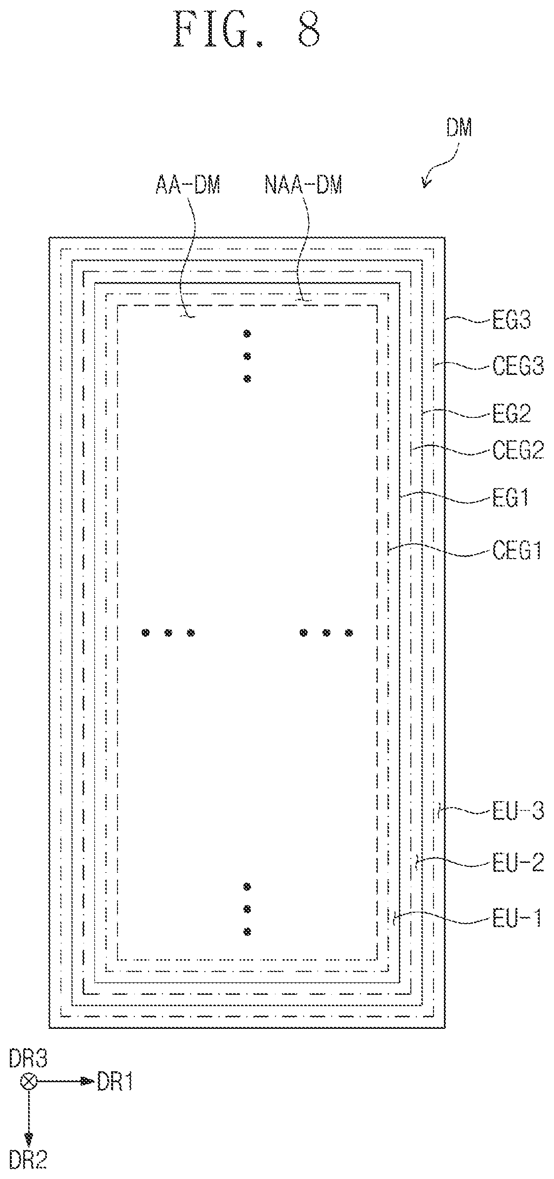 Patent US12433105 Figure 6 – Display device