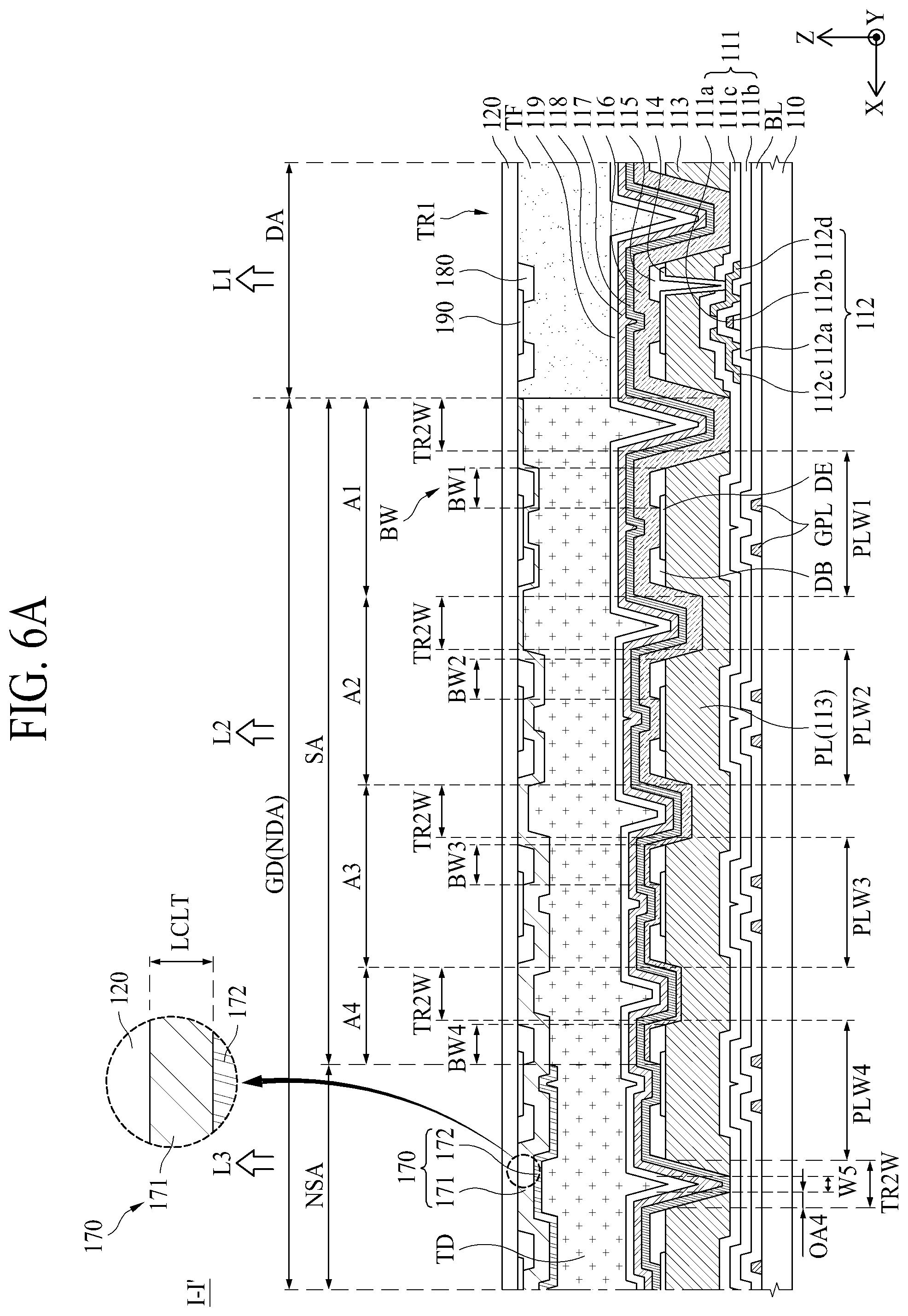 Patent US12433106 Figure 6 – Transparent display apparatus