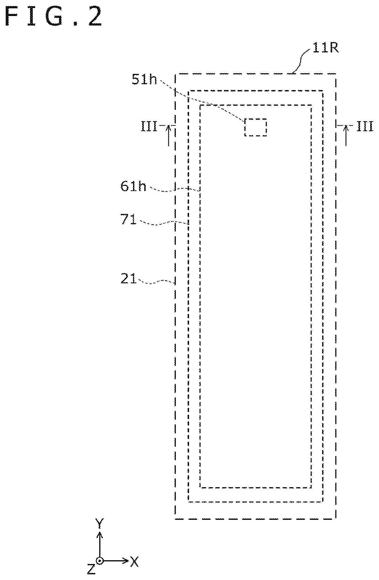 Patent US12433108 Figure 2 – Display apparatus including through portions penetrating barrier layers
