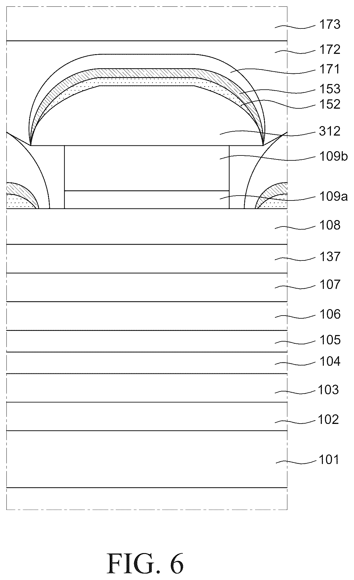Patent US12433112 Figure 6 – Display device
