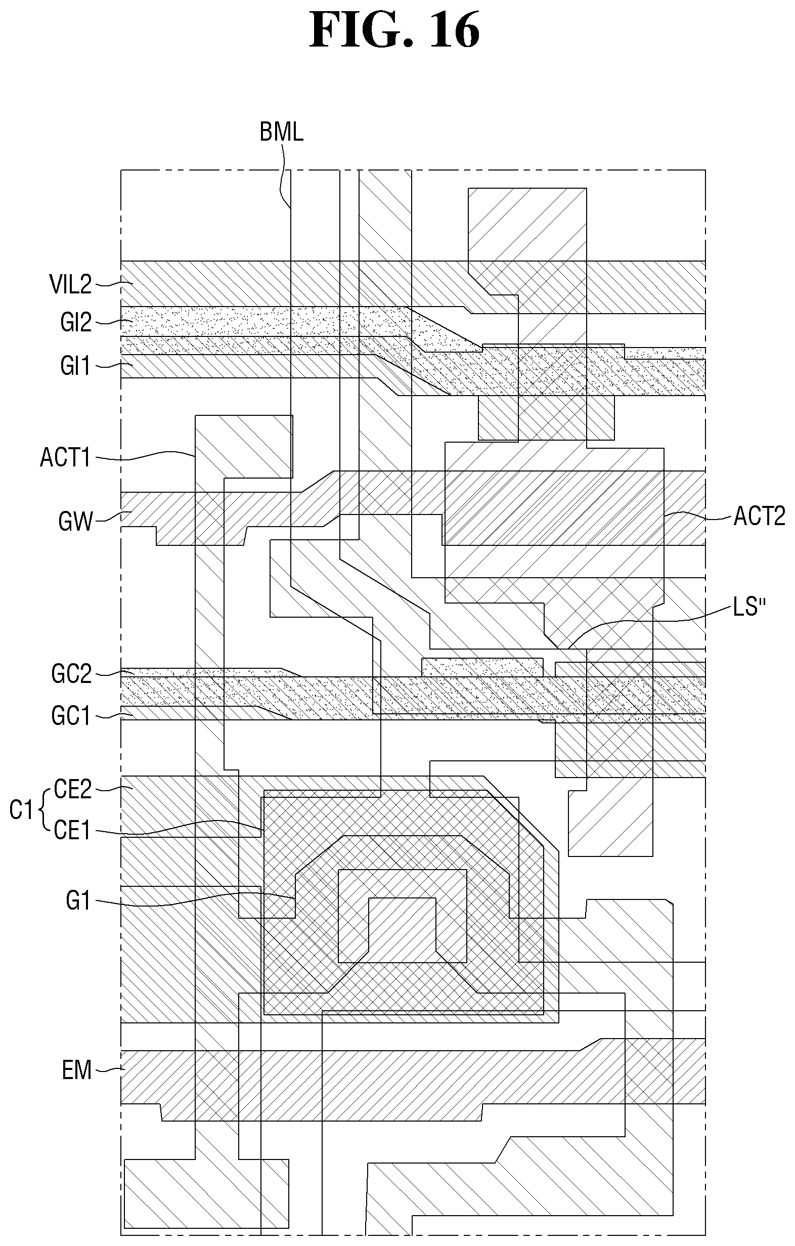 Patent US12433113 Figure 16 – Display device
