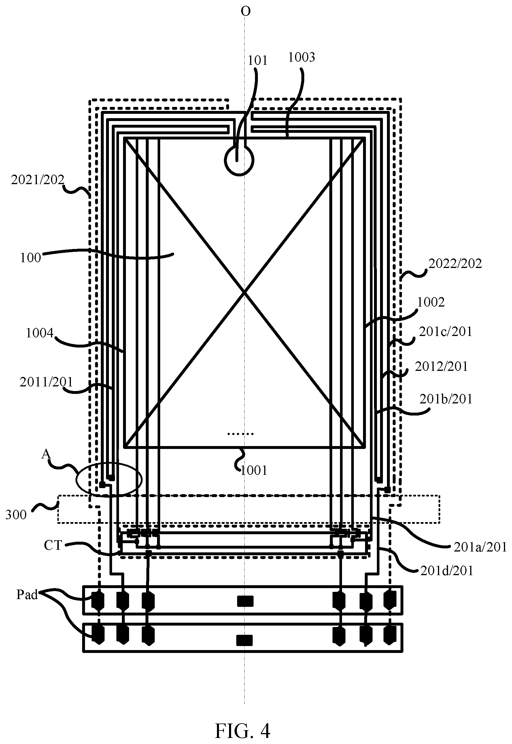 Patent US12433116 Figure 3 – Display substrate and display apparatus