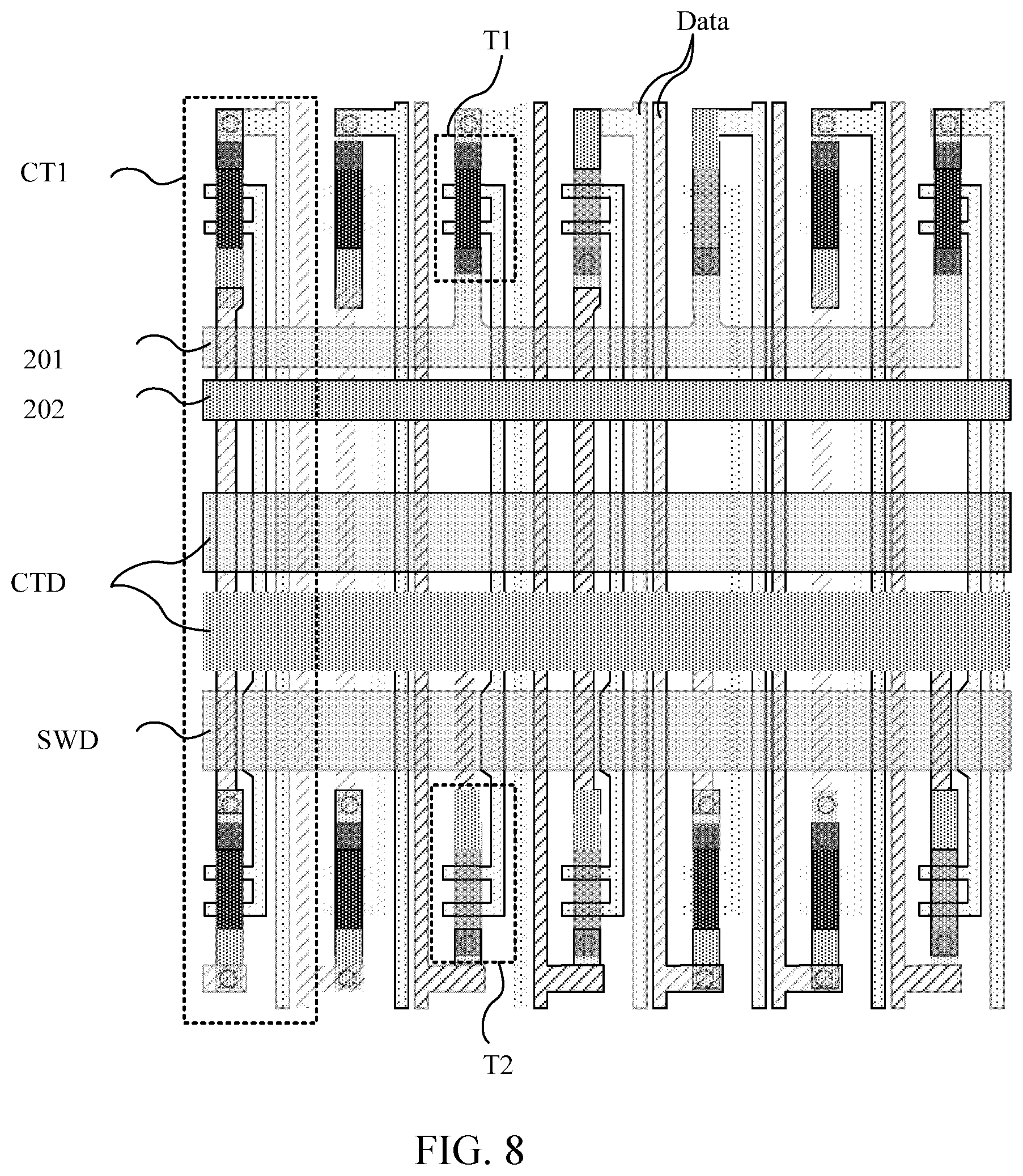 Patent US12433116 Figure 8 – Display substrate and display apparatus